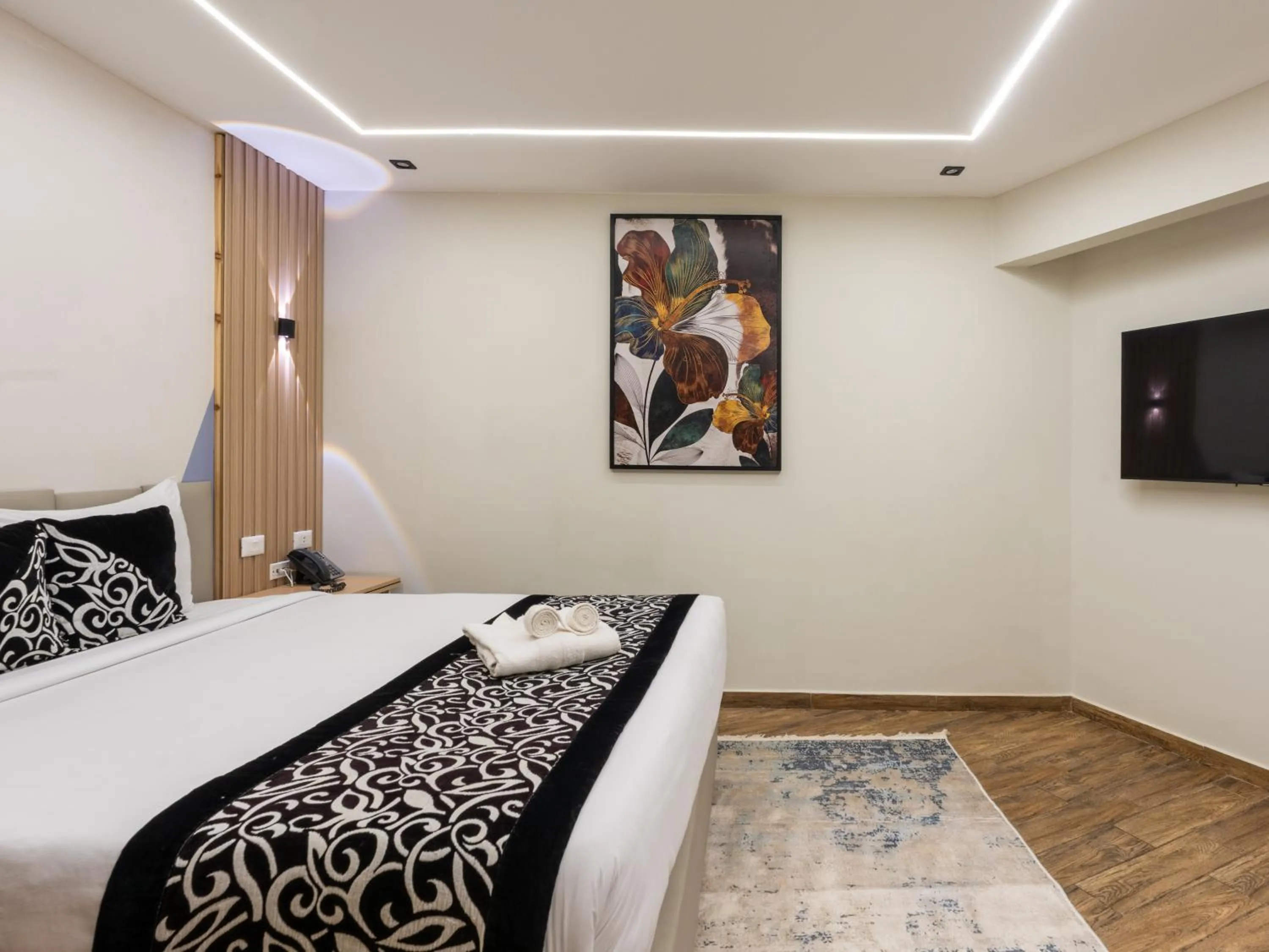 Bedroom, Bed in Panorama Ramsis Hotel & Cafe