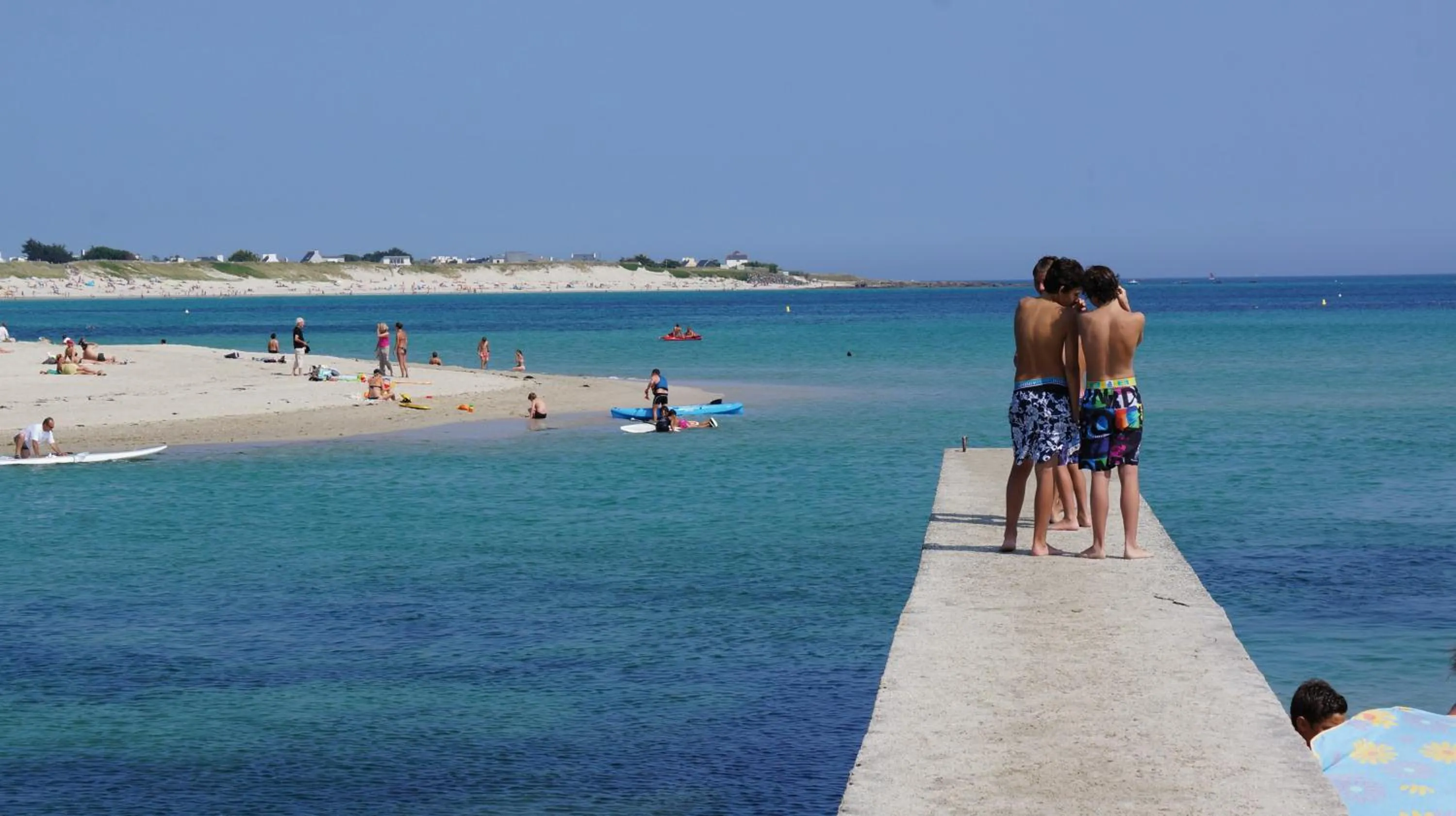 Beach in Guilvinec Parc Residence