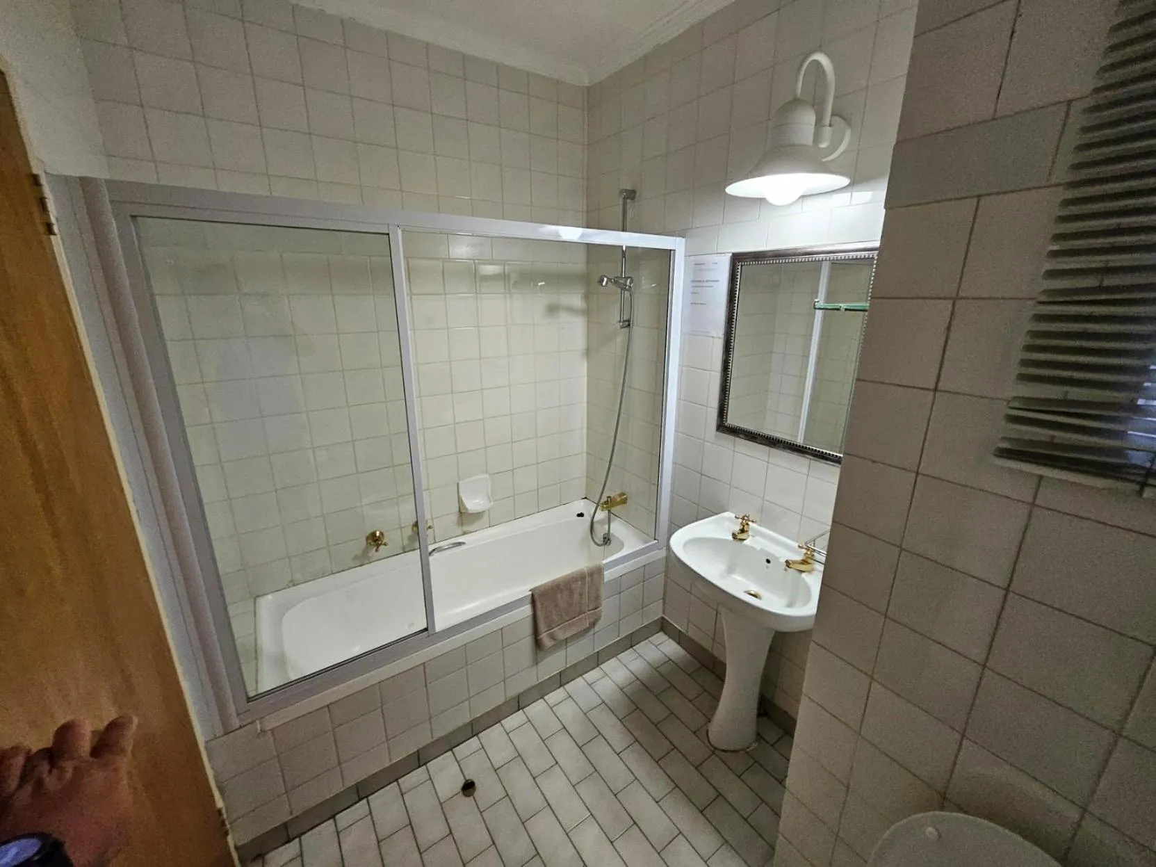 Bathroom in Pietersburg Club