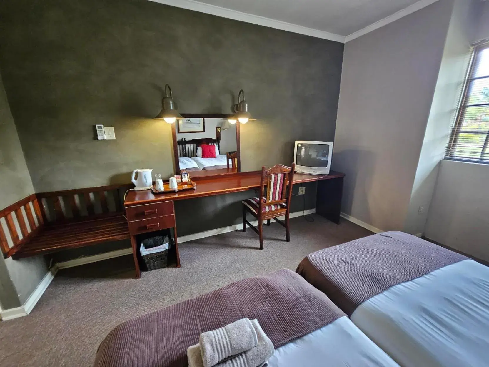 Standard Twin Room - single occupancy in Pietersburg Club Standard Twin Room - single occupancy in Pietersburg Club