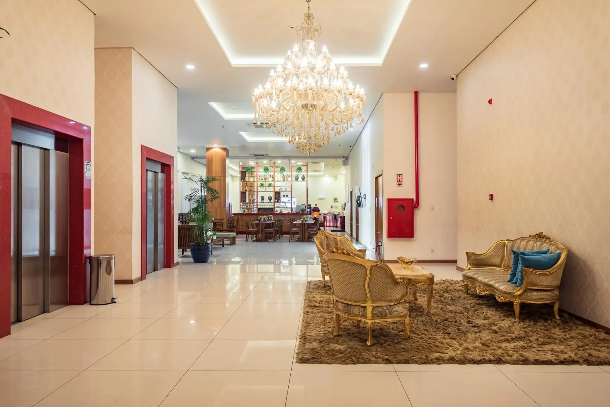 Living room in Hotel Santos Dumont Aeroporto SLZ