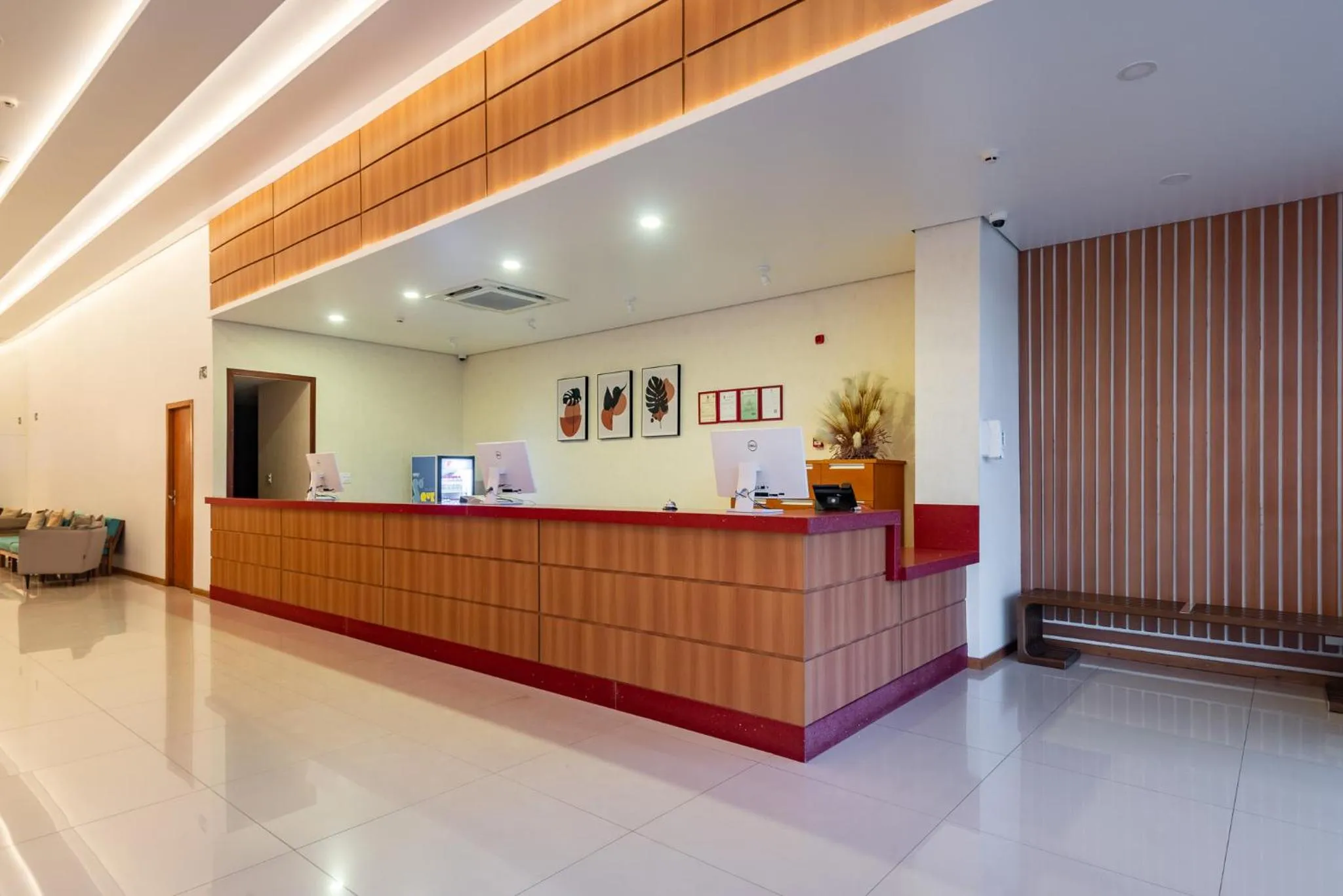 Lobby or reception in Hotel Santos Dumont Aeroporto SLZ
