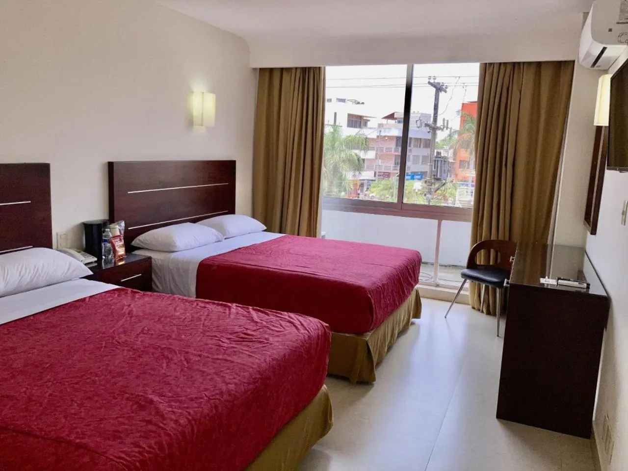 Bed in Hotel May Palace