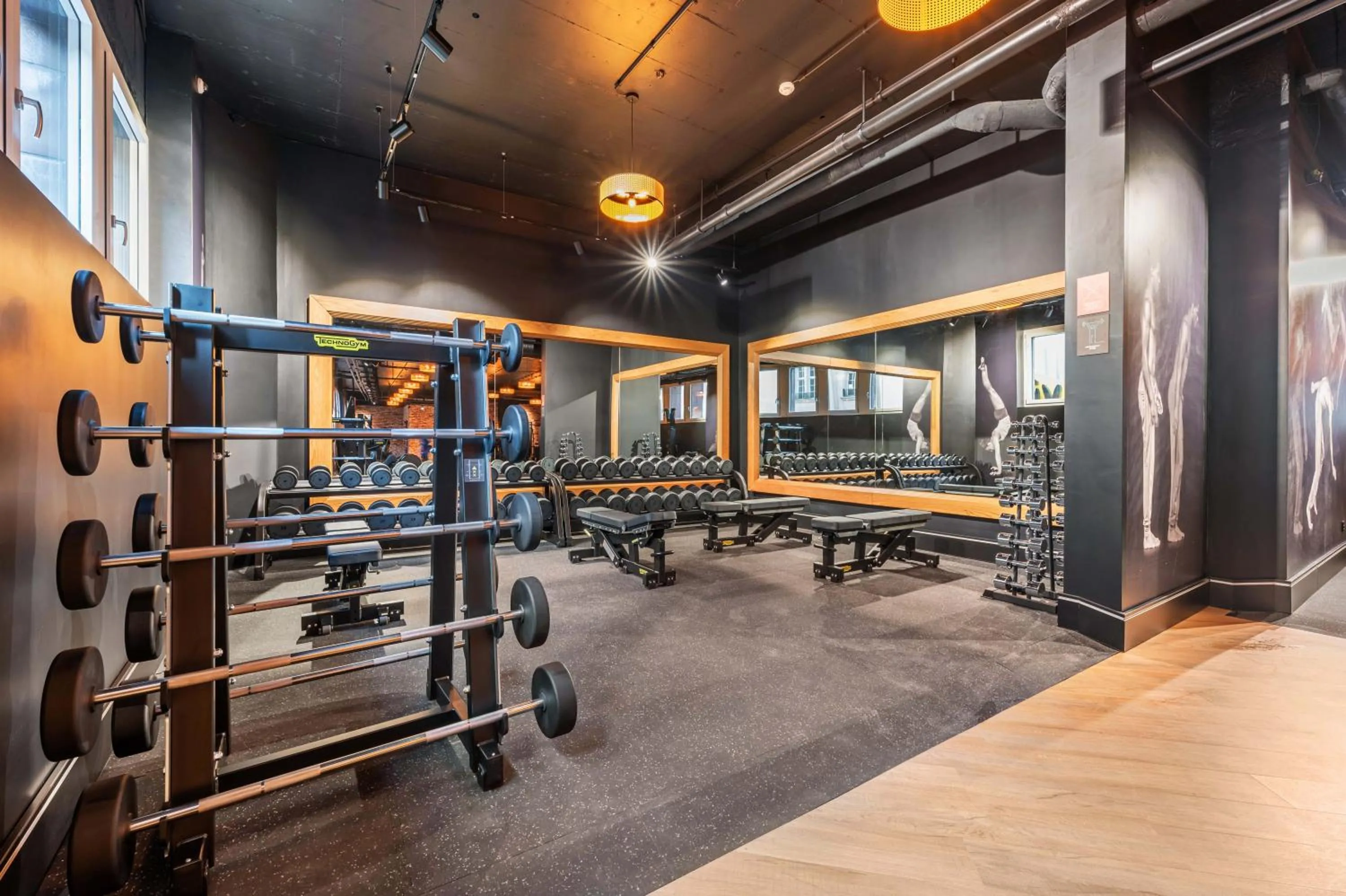 Fitness centre/facilities in ART HOUSE Basel - Member of Design Hotels