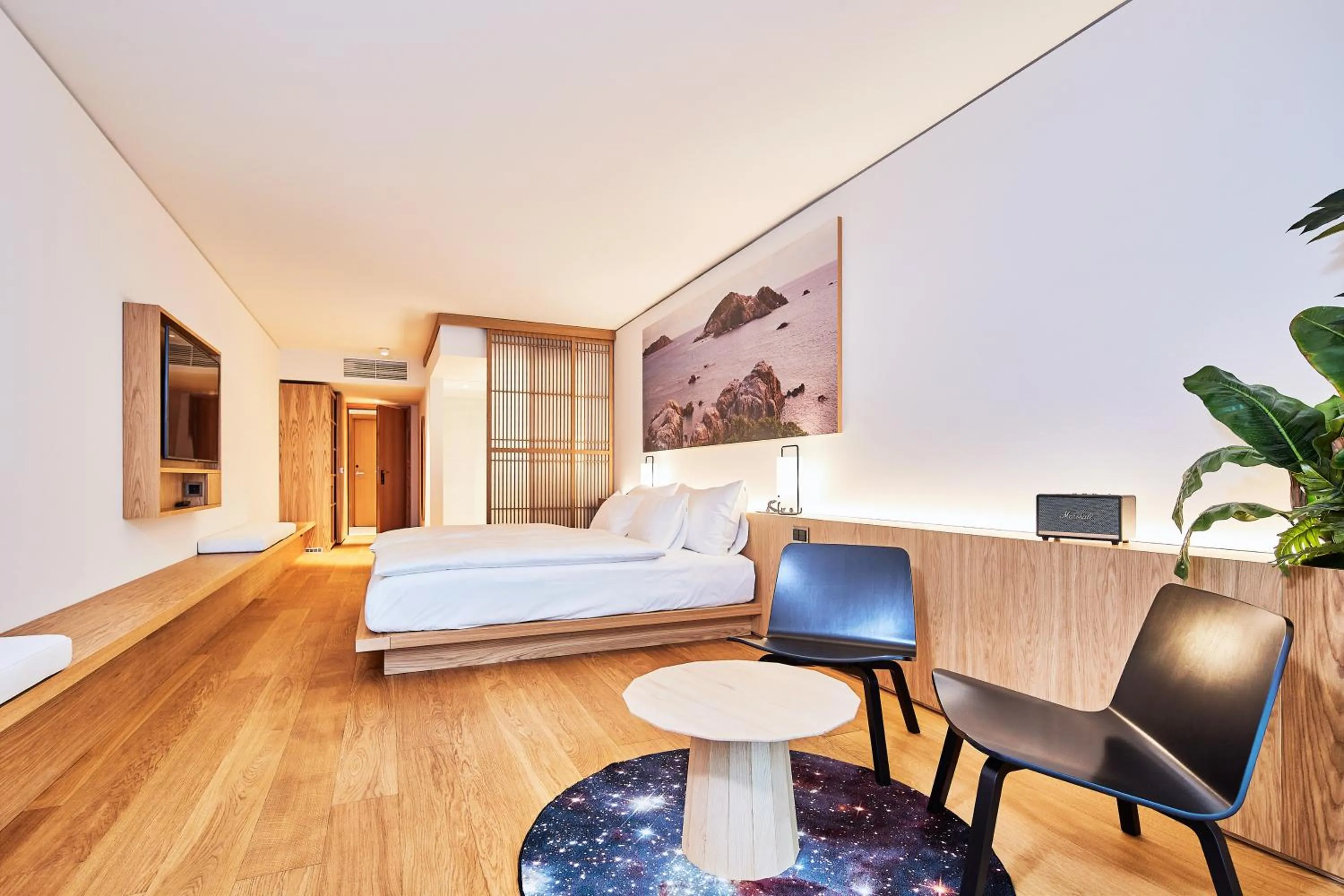 Bed in ART HOUSE Basel - Member of Design Hotels