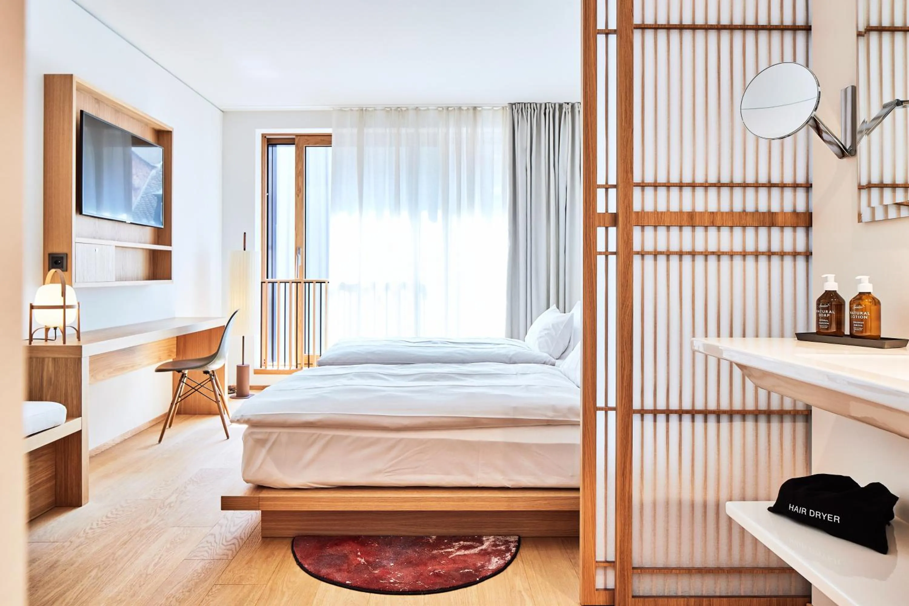 Bed in ART HOUSE Basel - Member of Design Hotels
