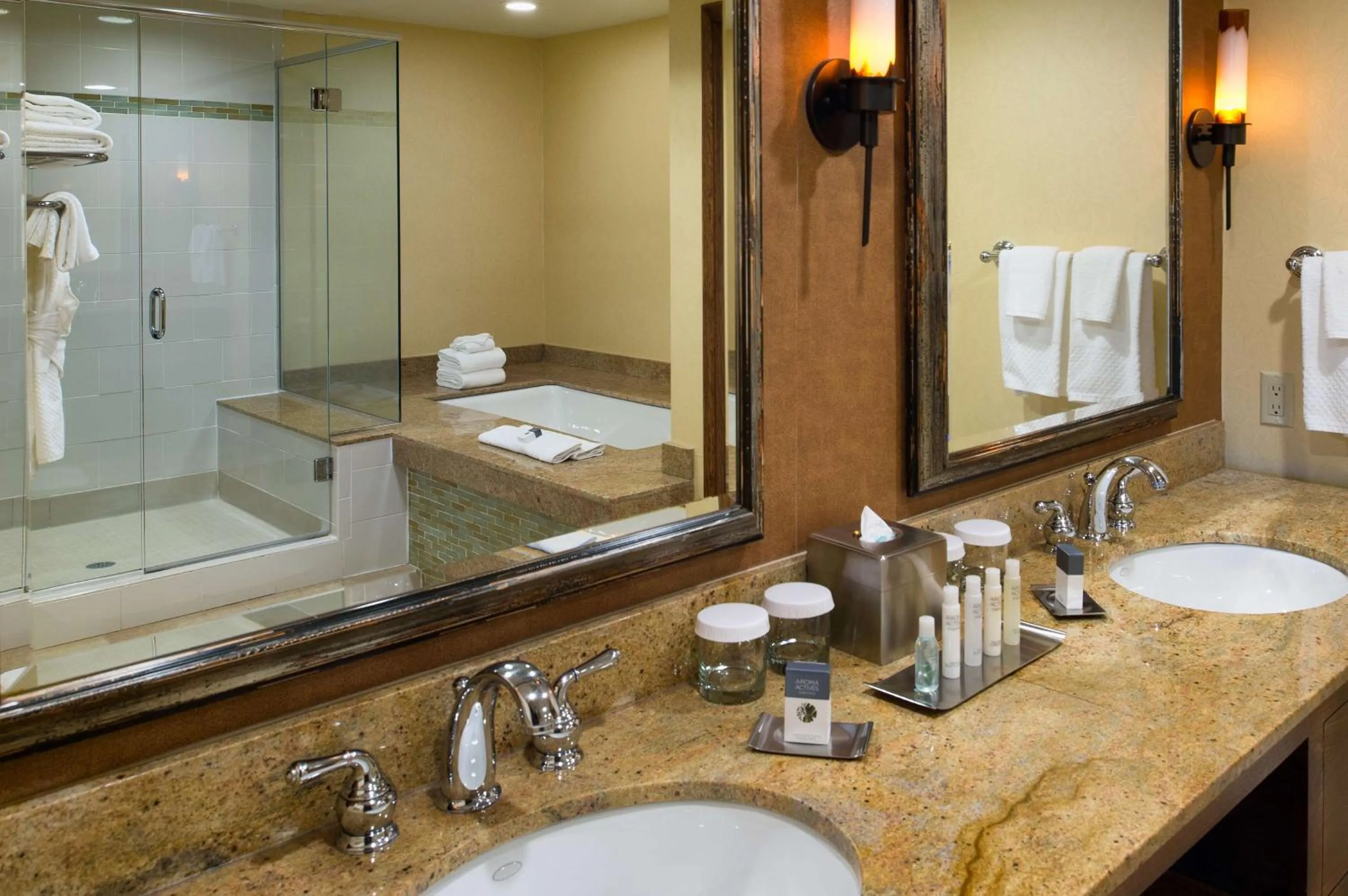 Bathroom in DoubleTree by Hilton Seattle Airport