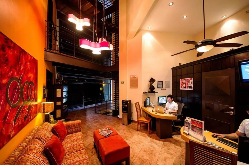 Lobby or reception in Casa Cupula LGBT Luxury Resort