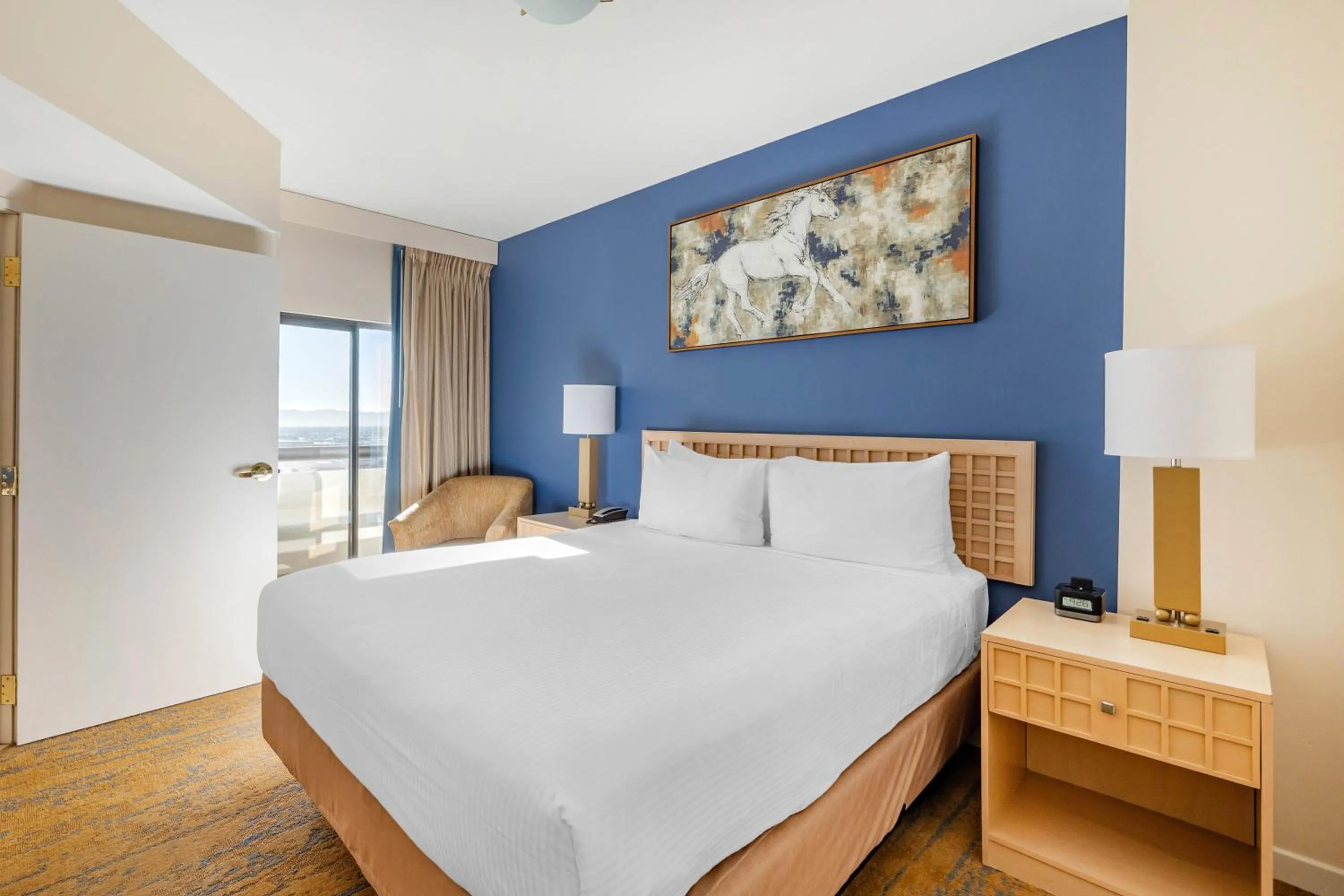 Bedroom, Bed in Hilton Vacation Club Polo Towers Las Vegas