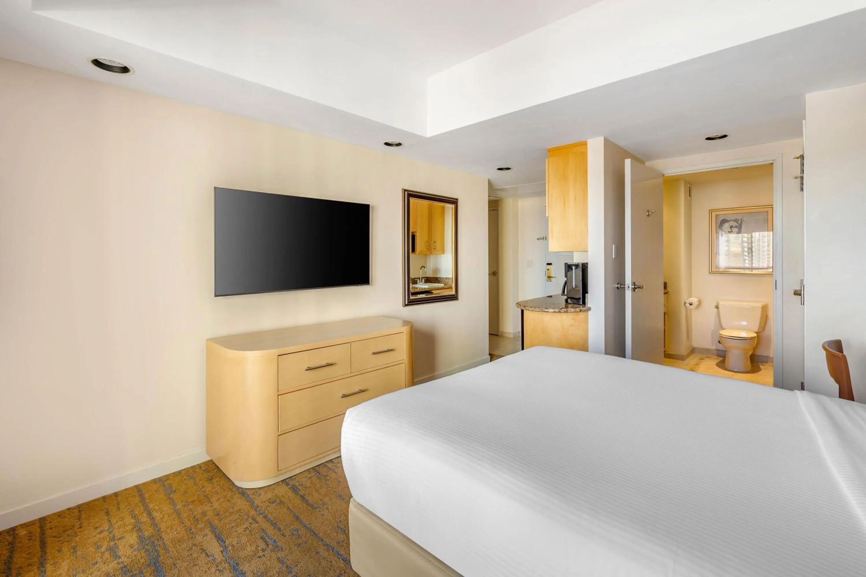 Bed in Hilton Vacation Club Polo Towers Las Vegas