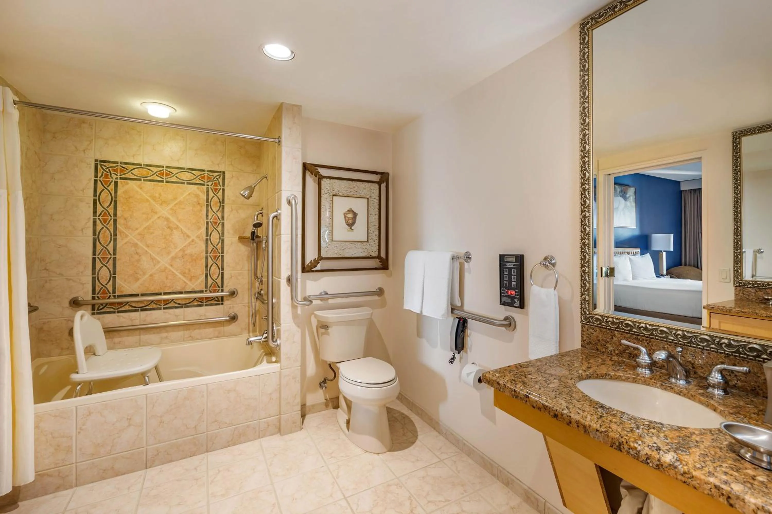 Bathroom in Hilton Vacation Club Polo Towers Las Vegas