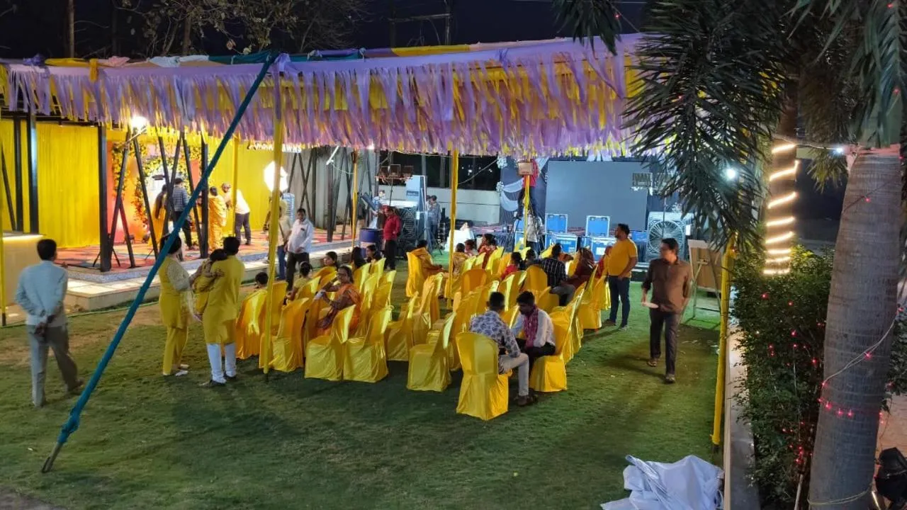 Garden view in HOTEL AMORA - Rajnandgaon