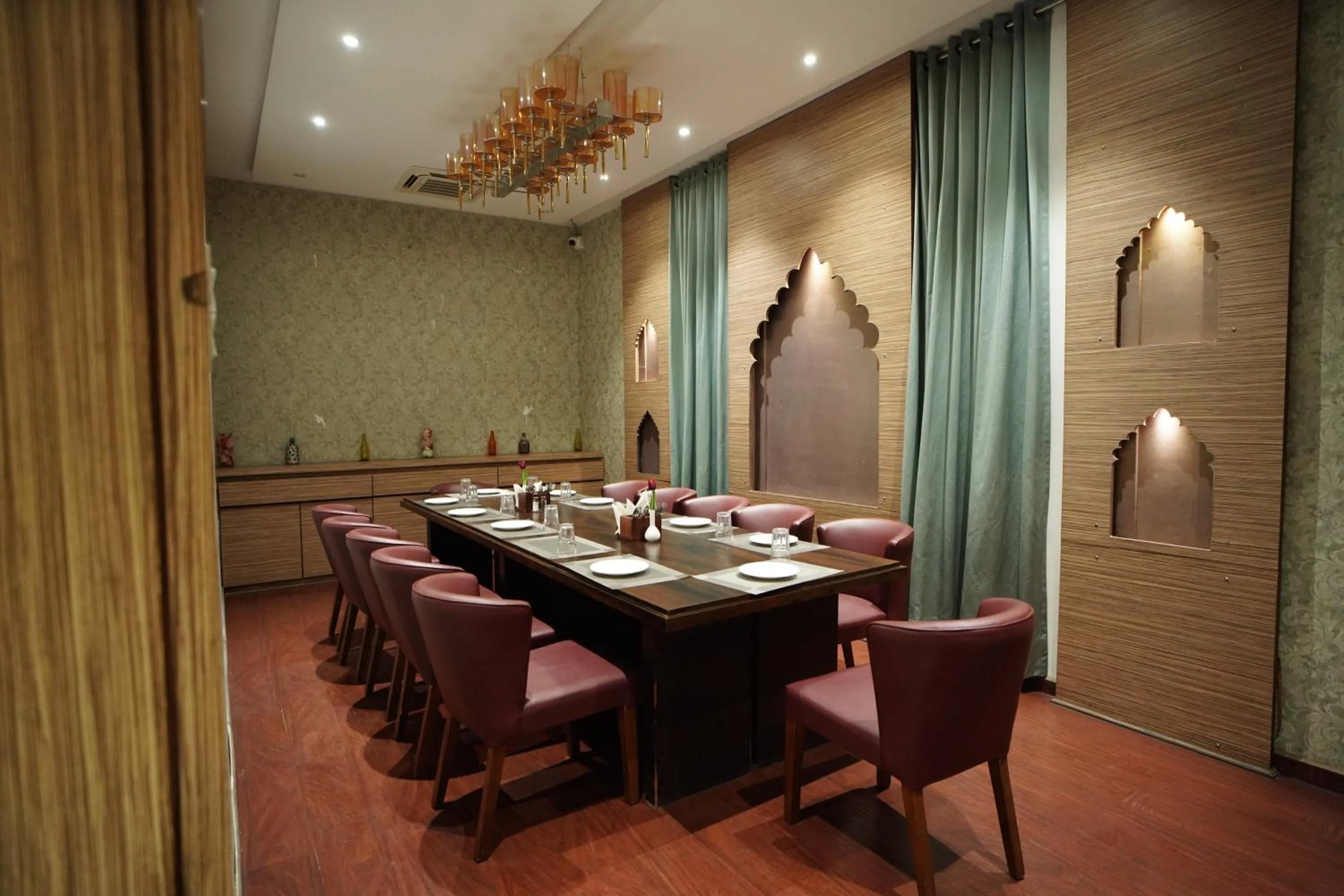Dining area in HOTEL AMORA - Rajnandgaon