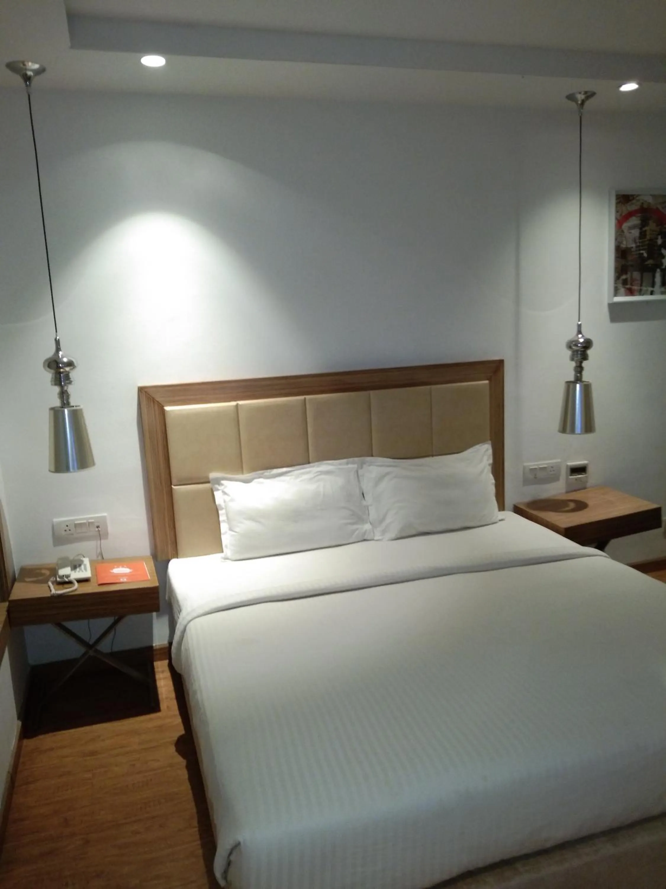 Bed in HOTEL AMORA - Rajnandgaon