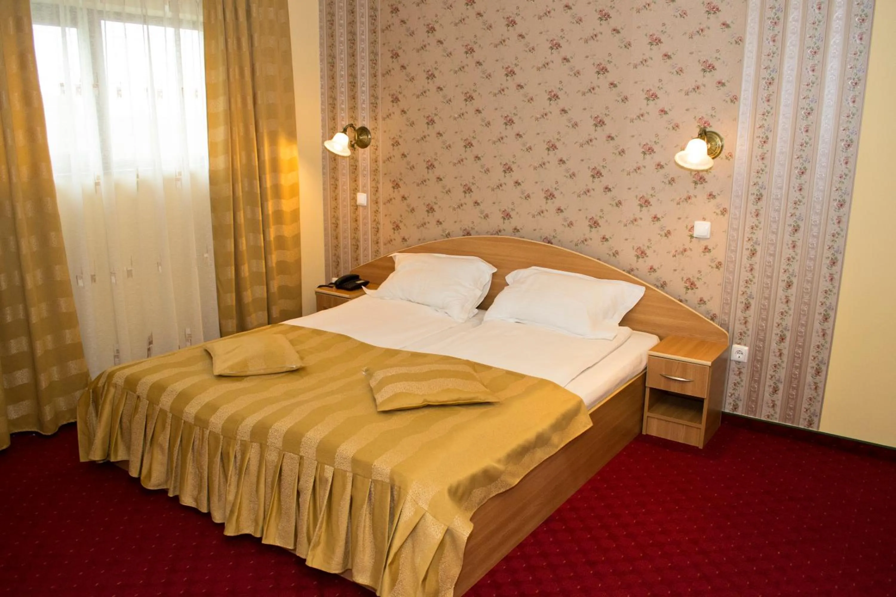 Bed in Hotel Xemar