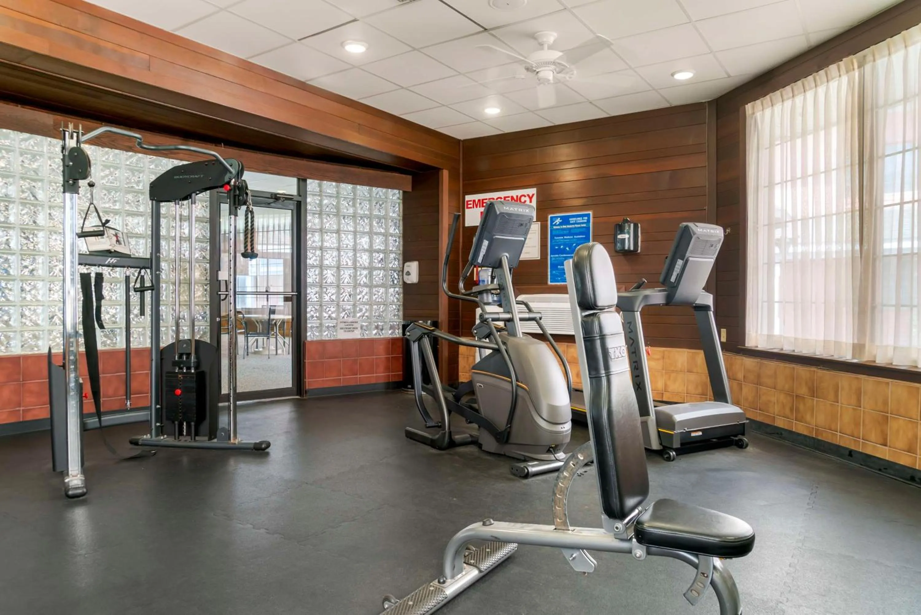 Fitness centre/facilities in Best Western Greenfield Inn