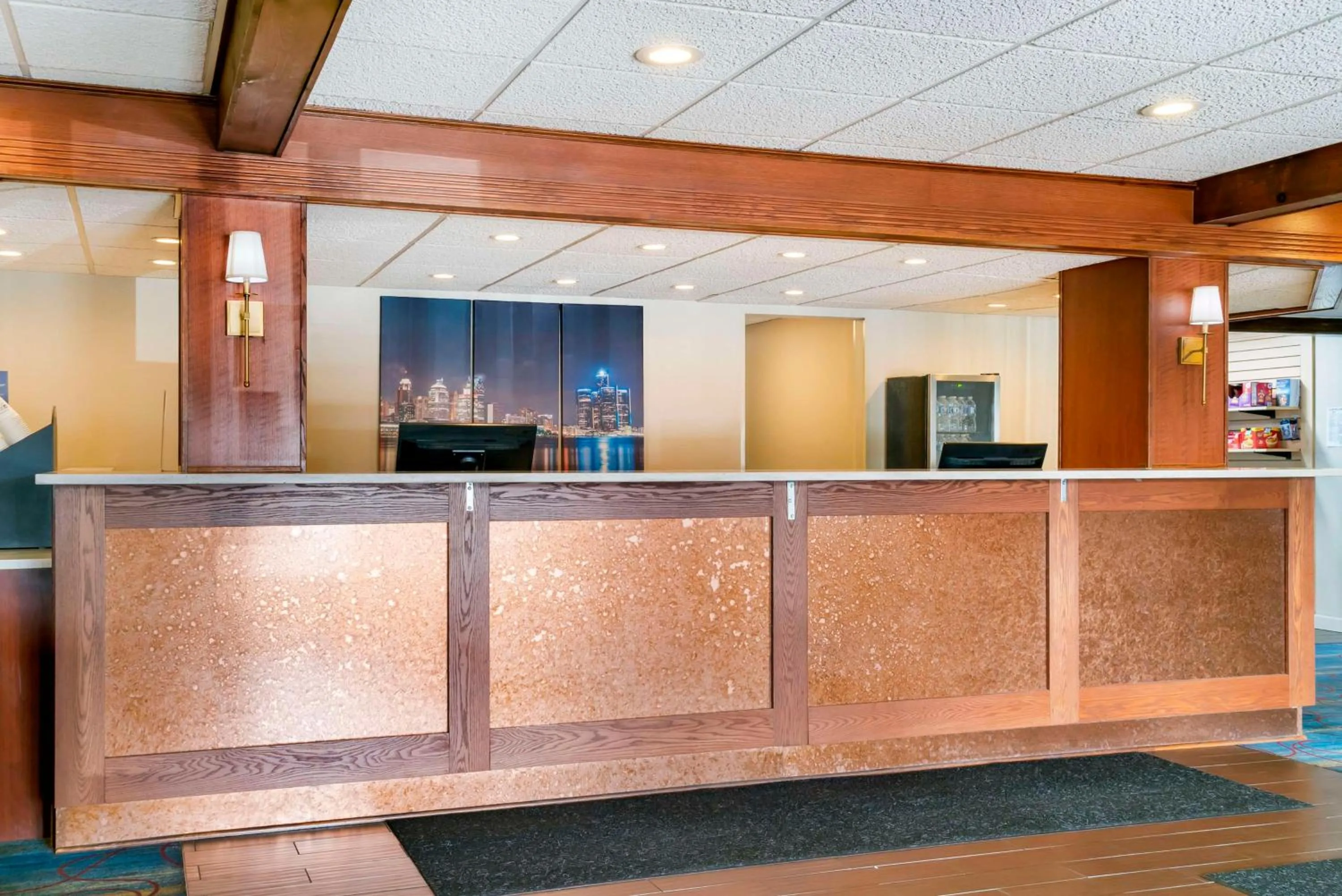 Lobby or reception in Best Western Greenfield Inn