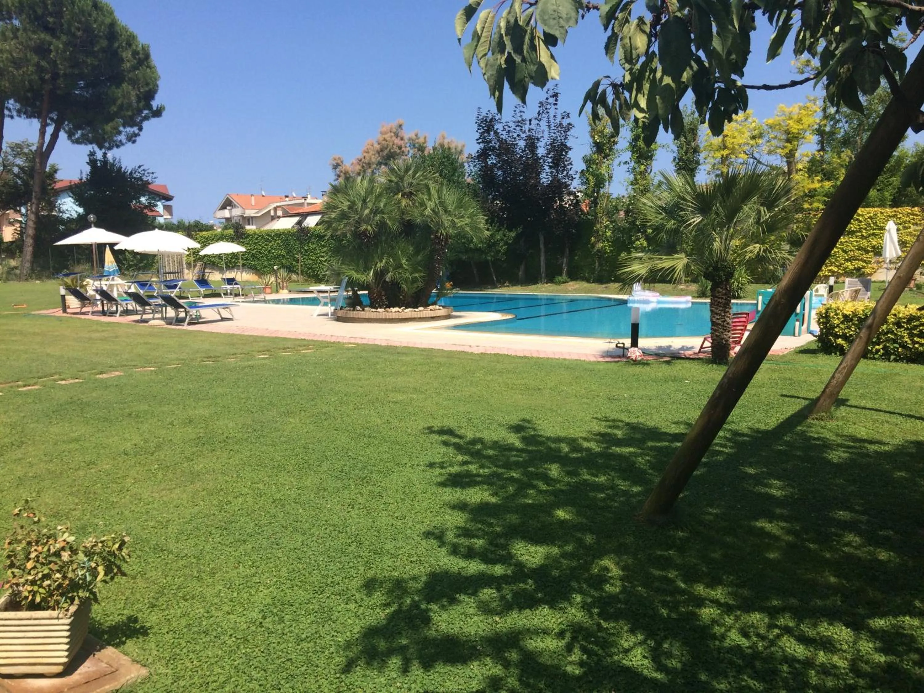 Garden in B&B Villa Maria