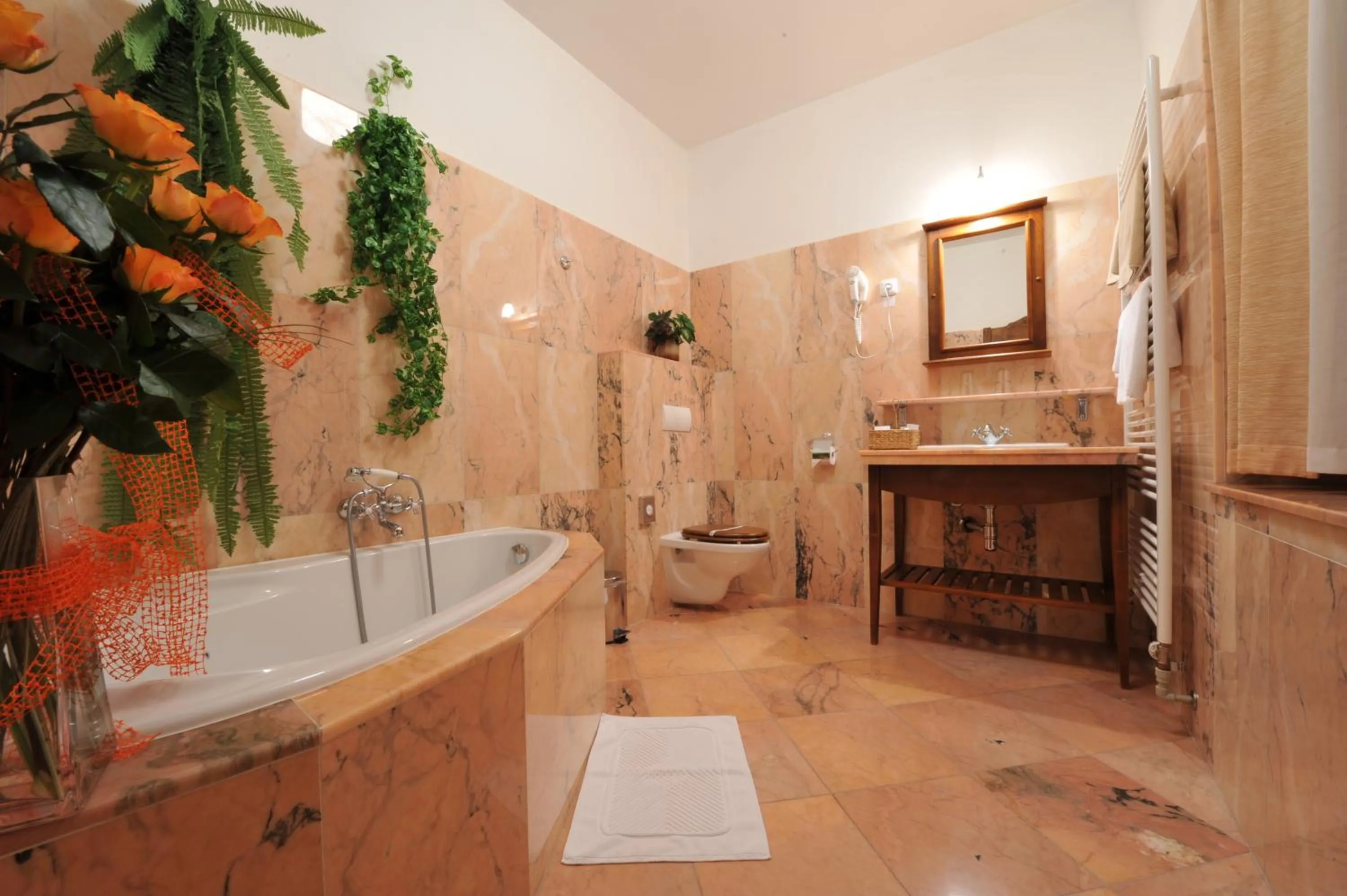 Bathroom in Brioni Suites