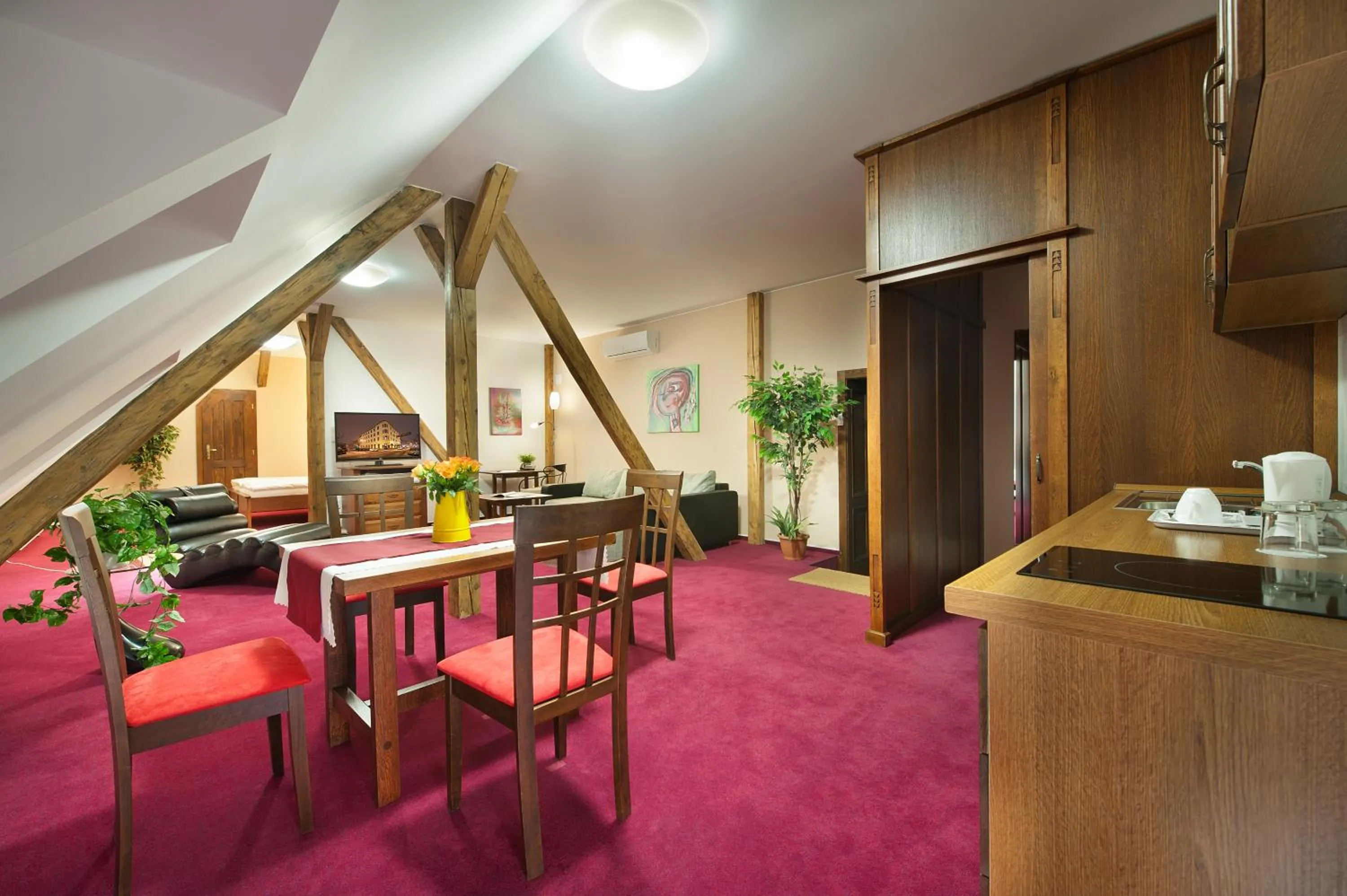 Living room in Brioni Suites