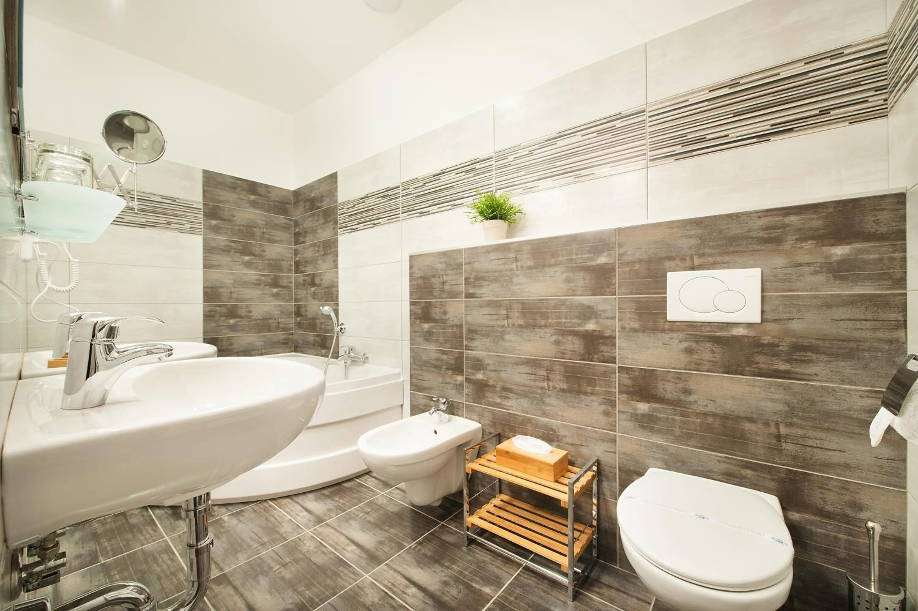 Bathroom in Brioni Suites