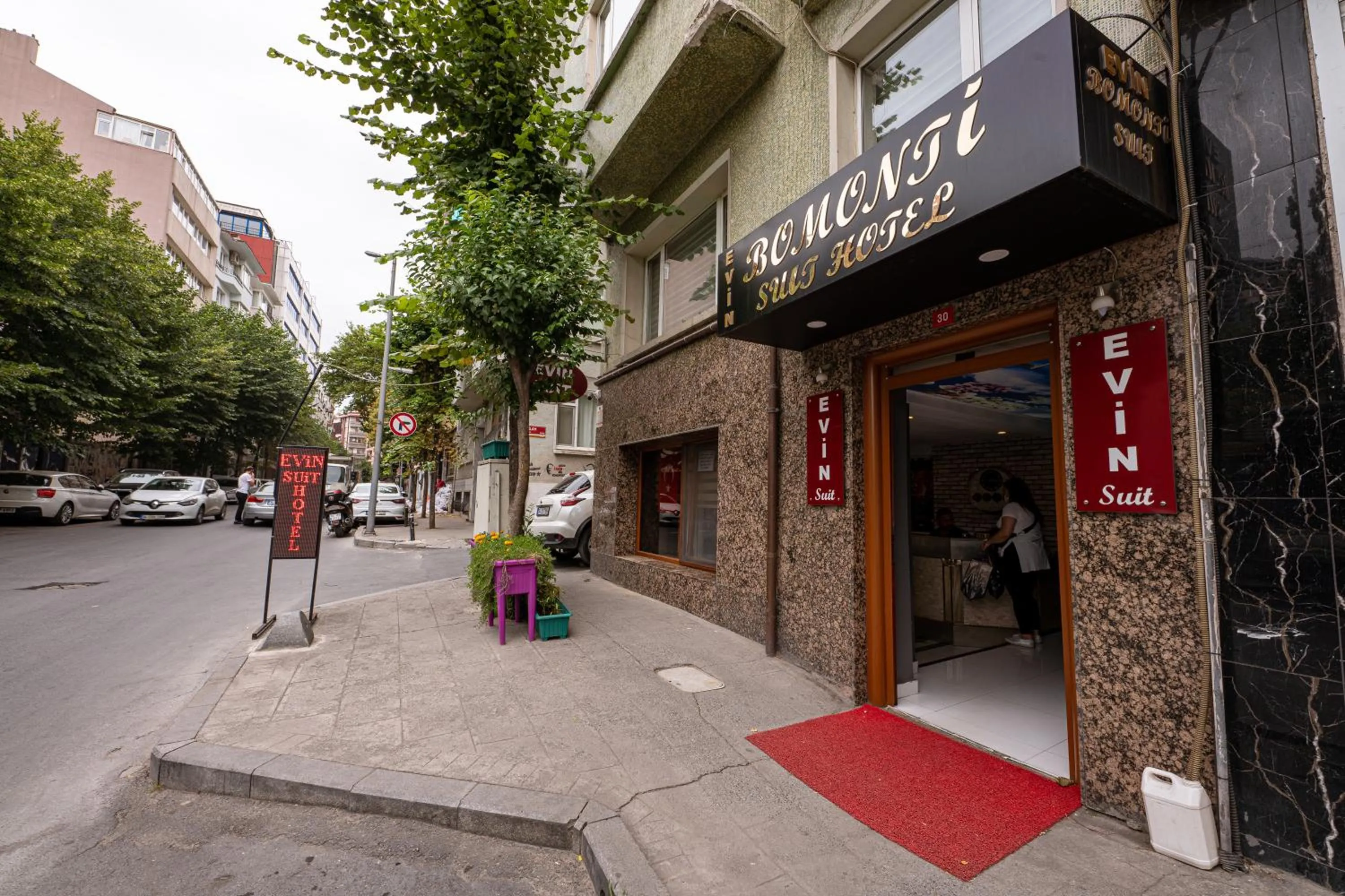 Property building in Evin Suit Hotel