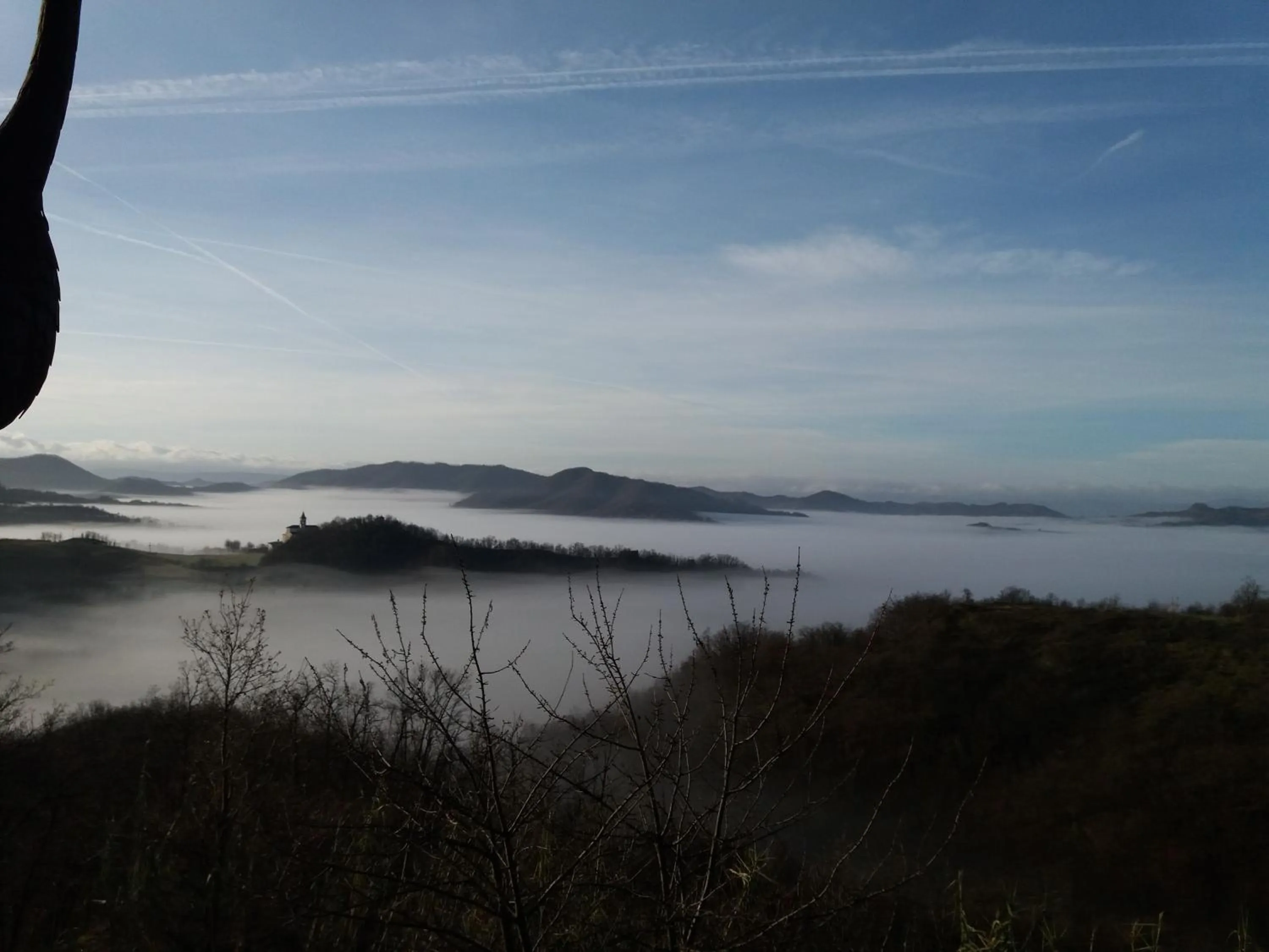 Natural landscape in B&B La Civetta