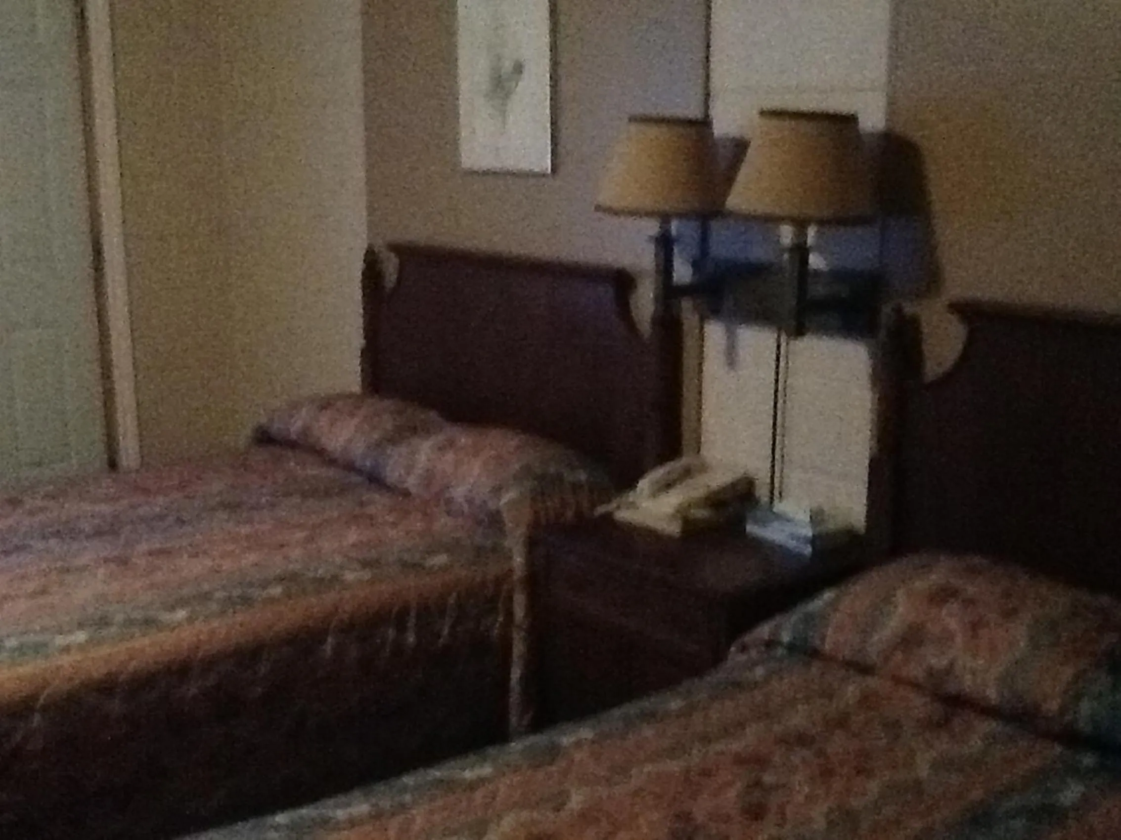 Bed in Motel Du Parc Masson