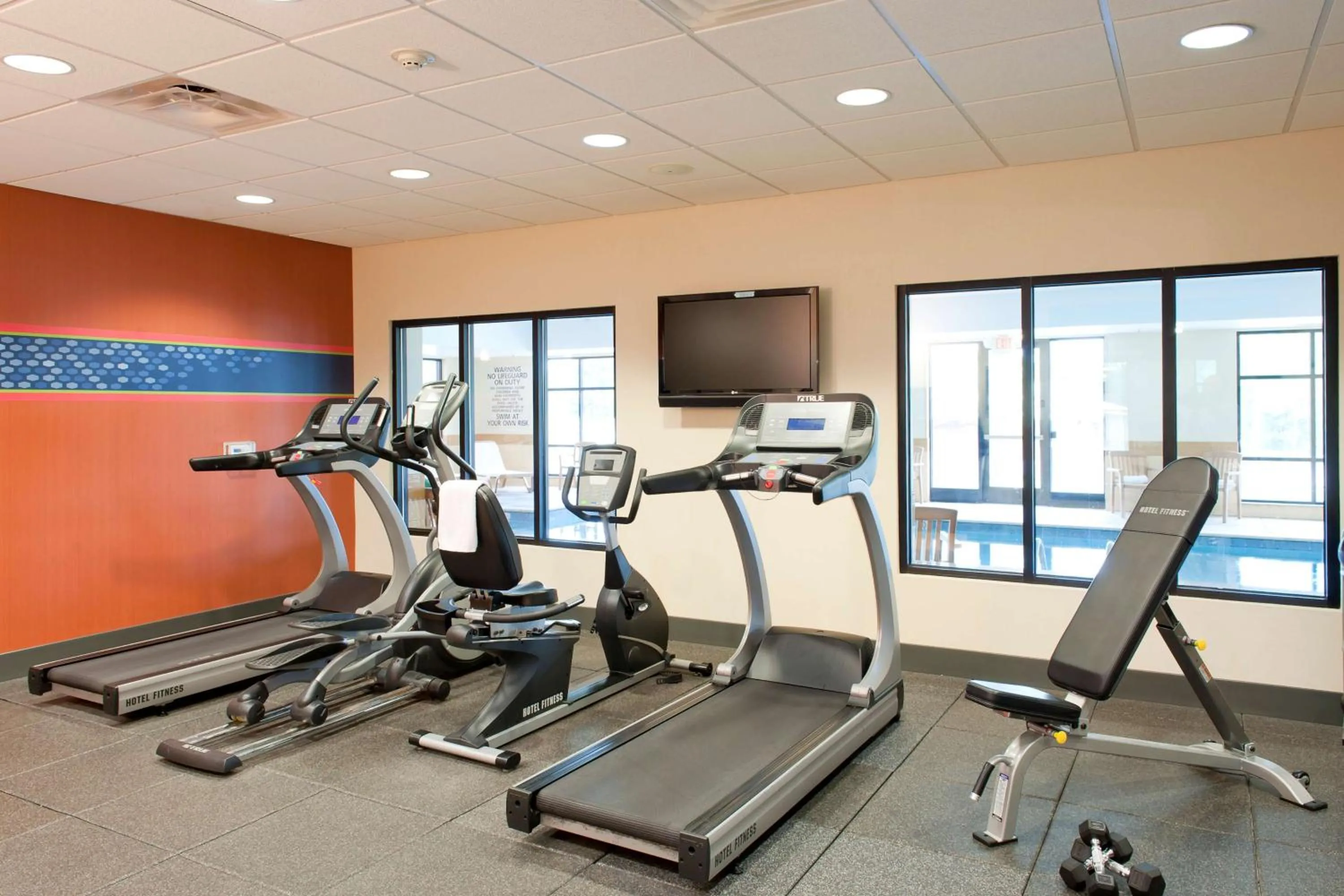 Fitness centre/facilities in Hampton Inn & Suites Columbia at the University of Missouri