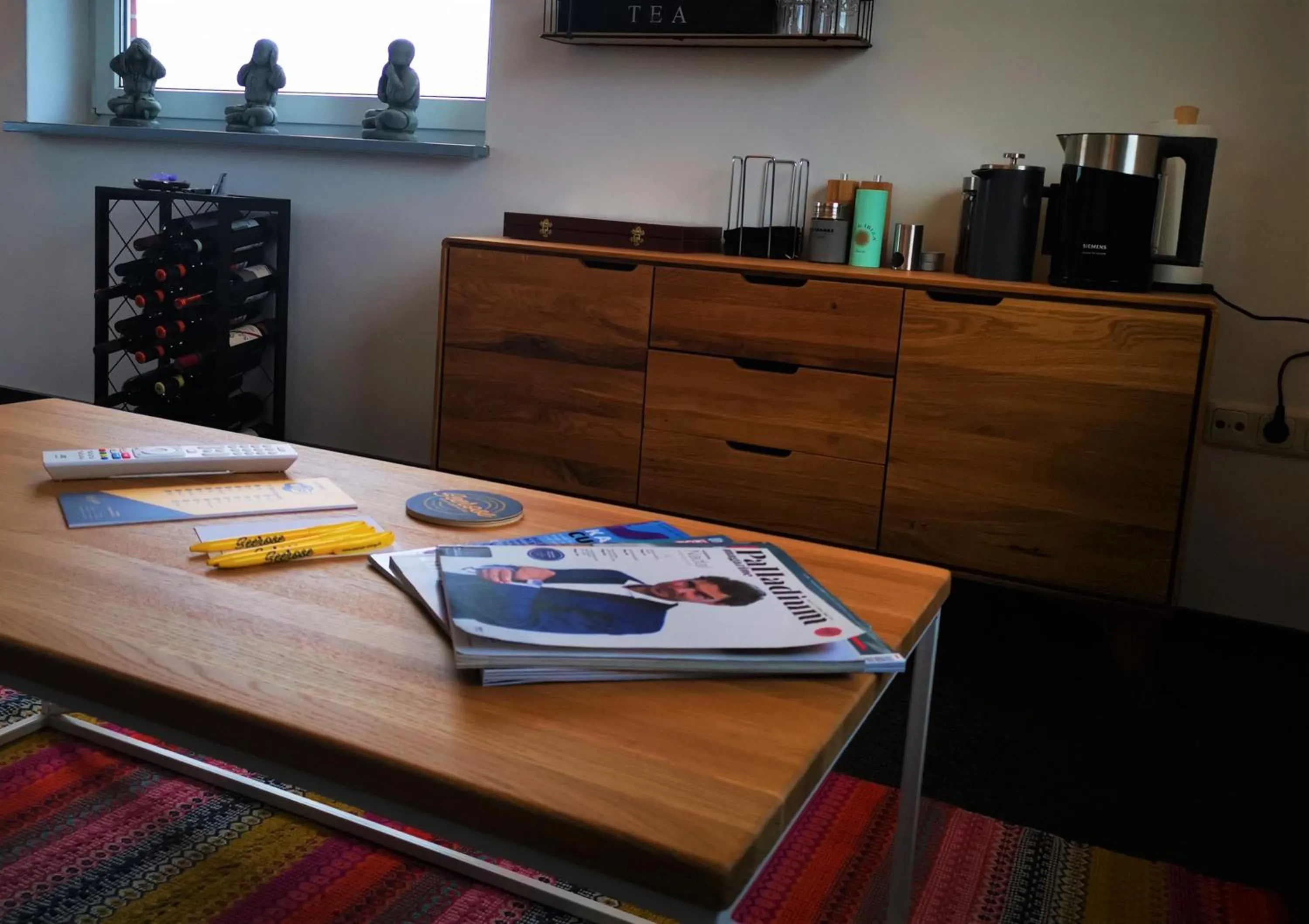 Living room in Seerose Boutique-Pension