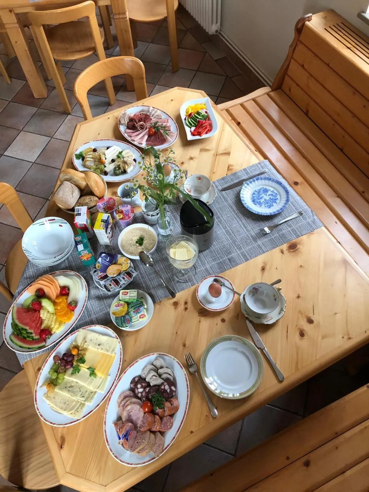 Breakfast in Gasthof Obere Mühle