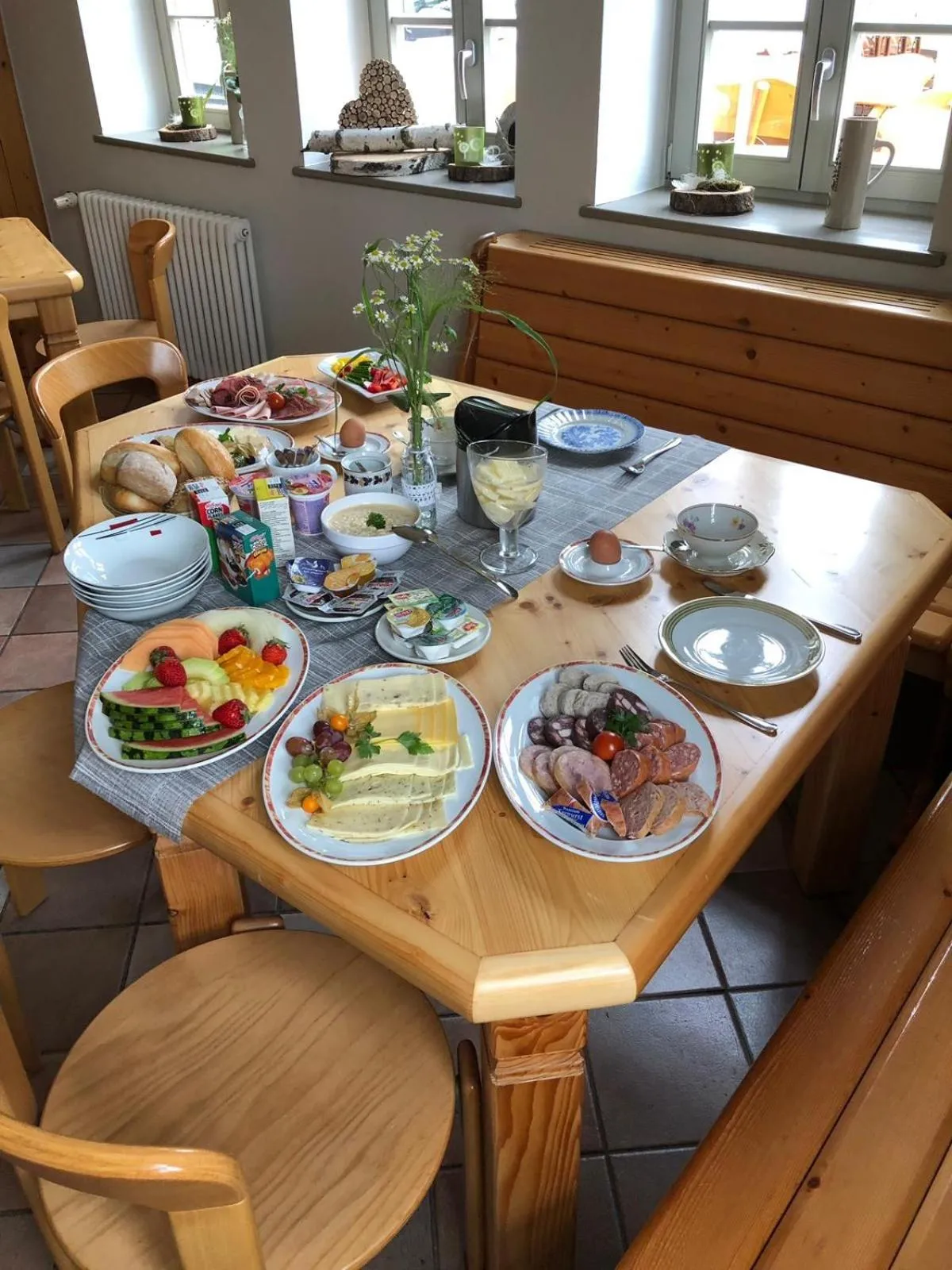 Breakfast in Gasthof Obere Mühle