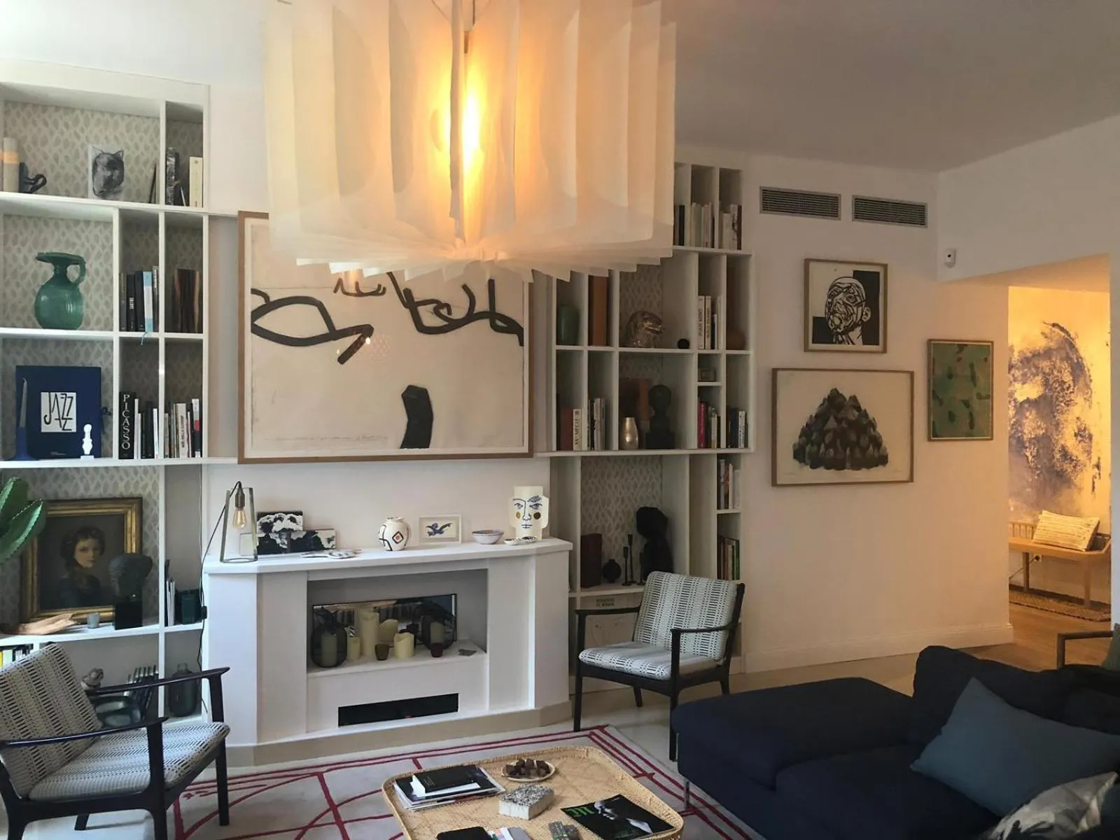 Living room in Chambres d'hôtes CASA MUSA - NICE