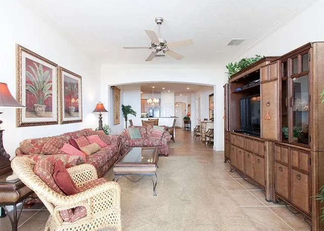 Living room in 734 Cinnamon Beach