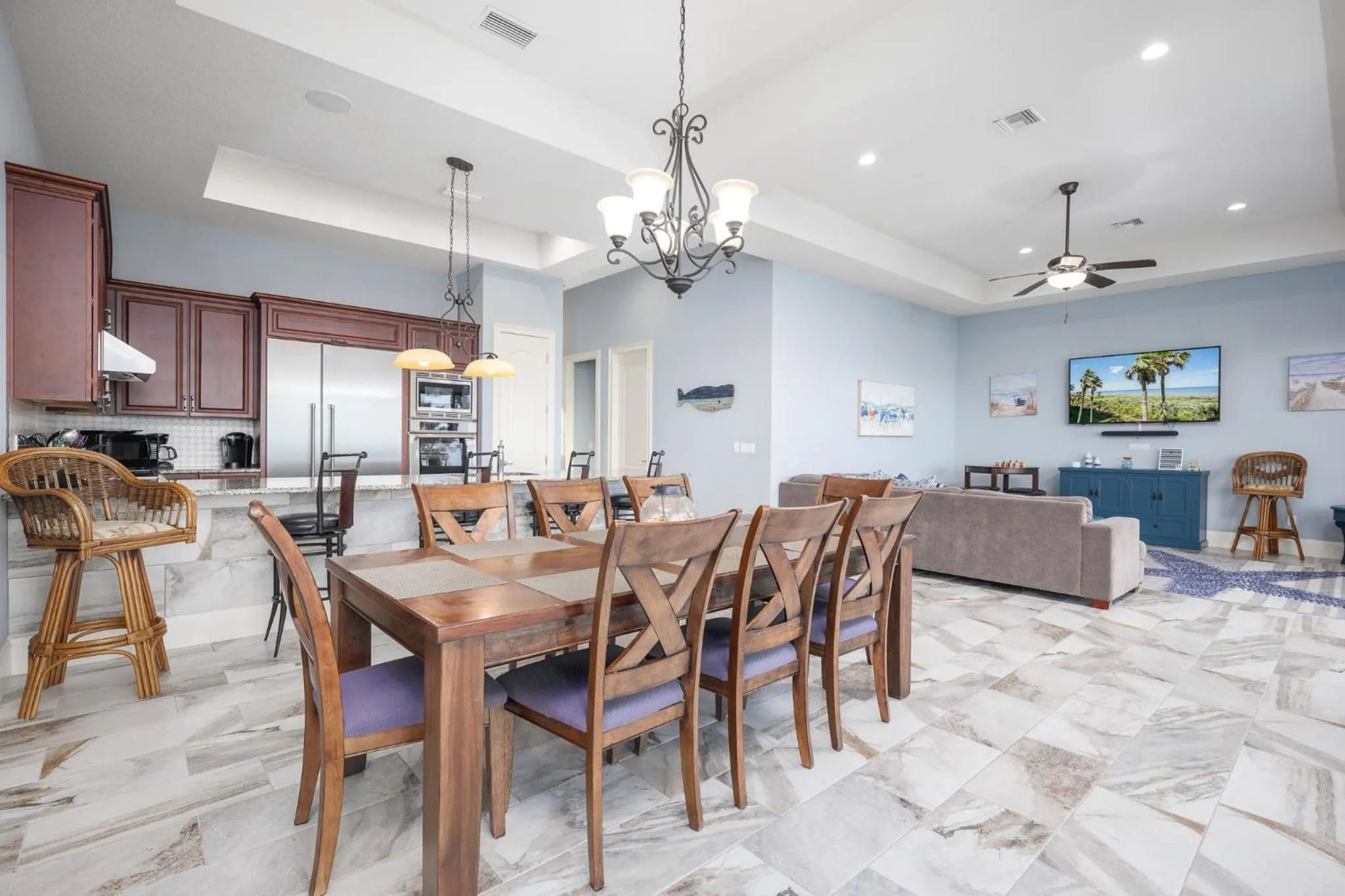 Living room in Cinnamon Beach Nautilus
