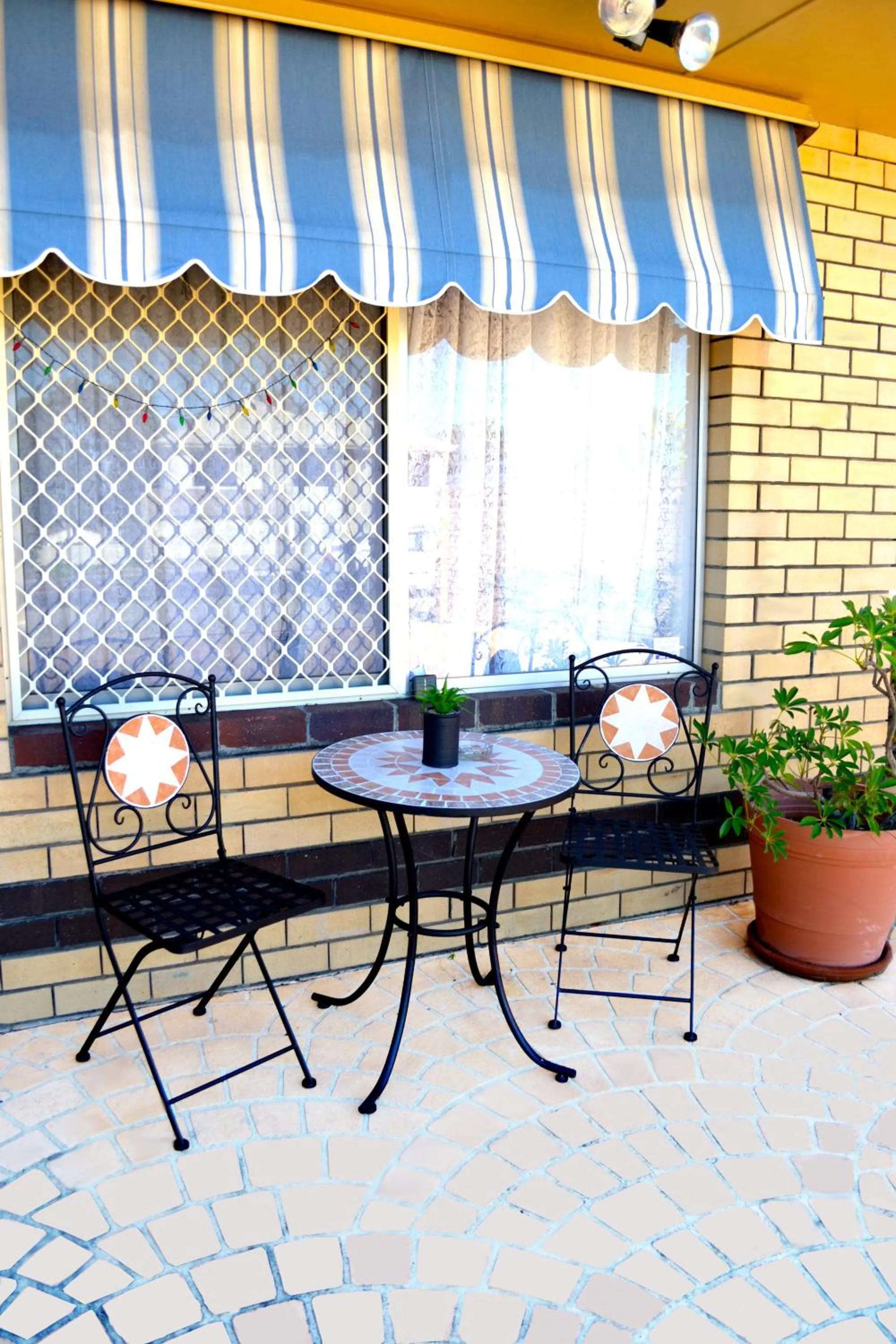 Balcony/Terrace in Palms Bed & Breakfast