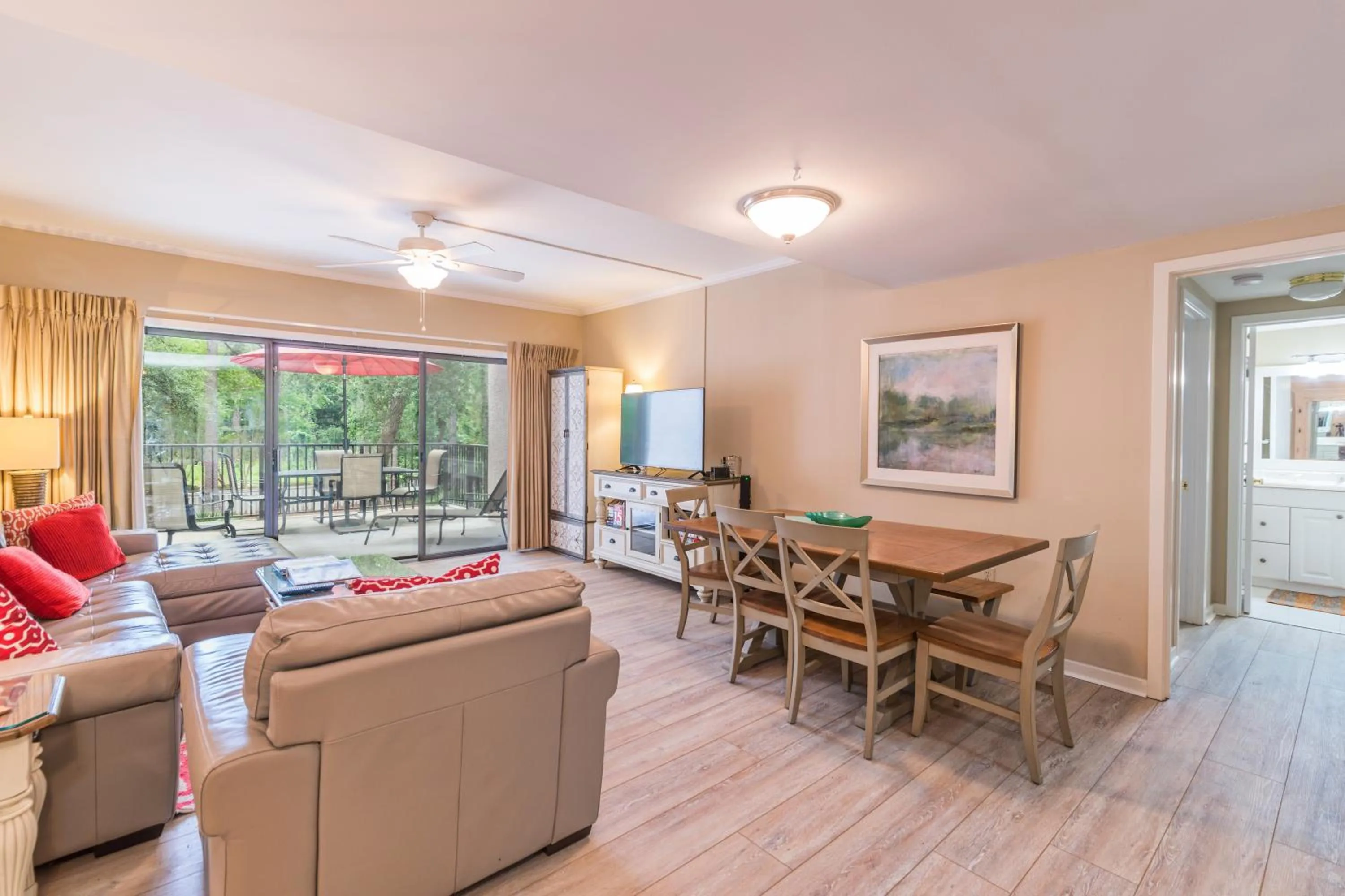 Living room in Village House 102