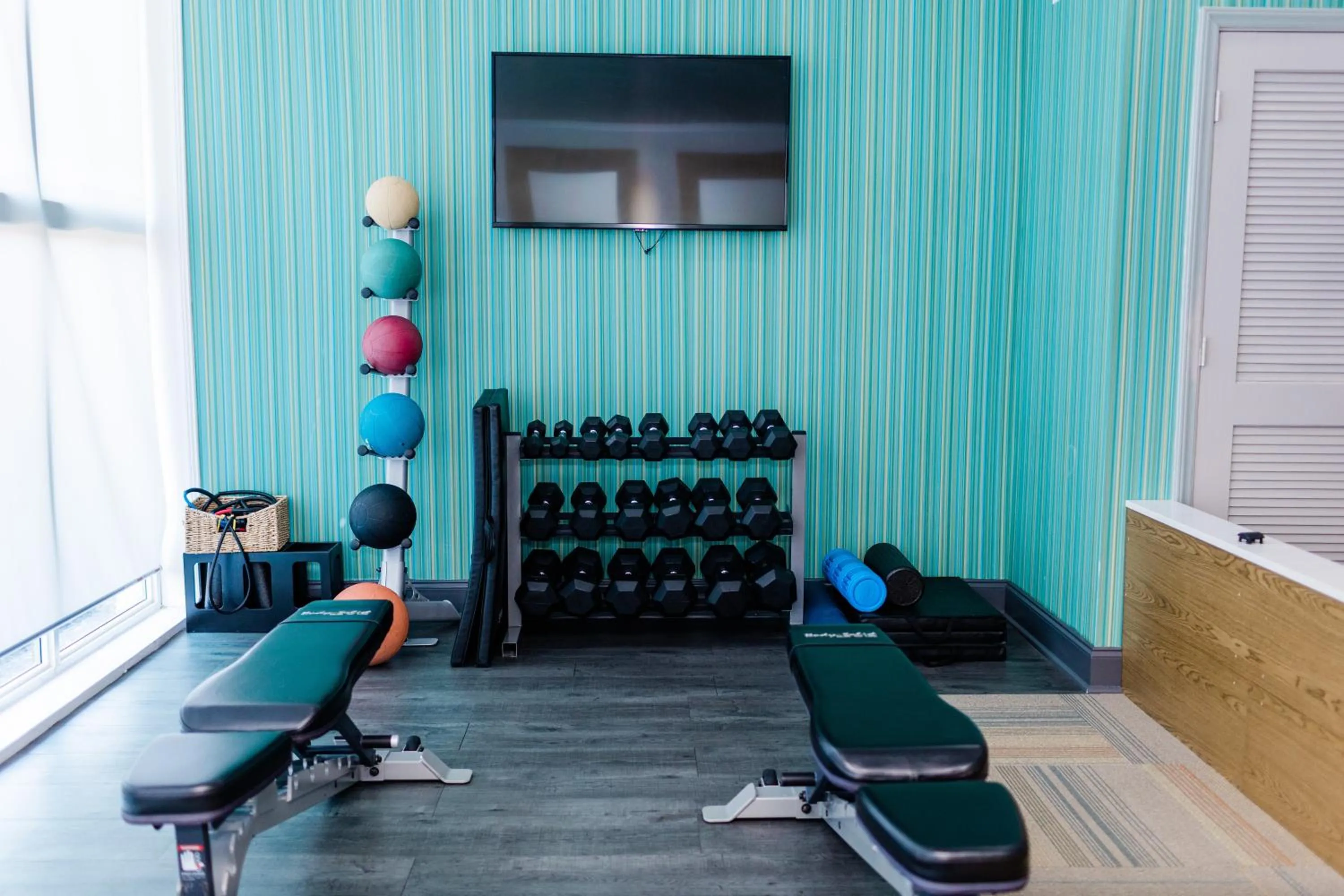 Fitness centre/facilities in Holiday Inn Express Columbia NE - Fort Jackson by IHG