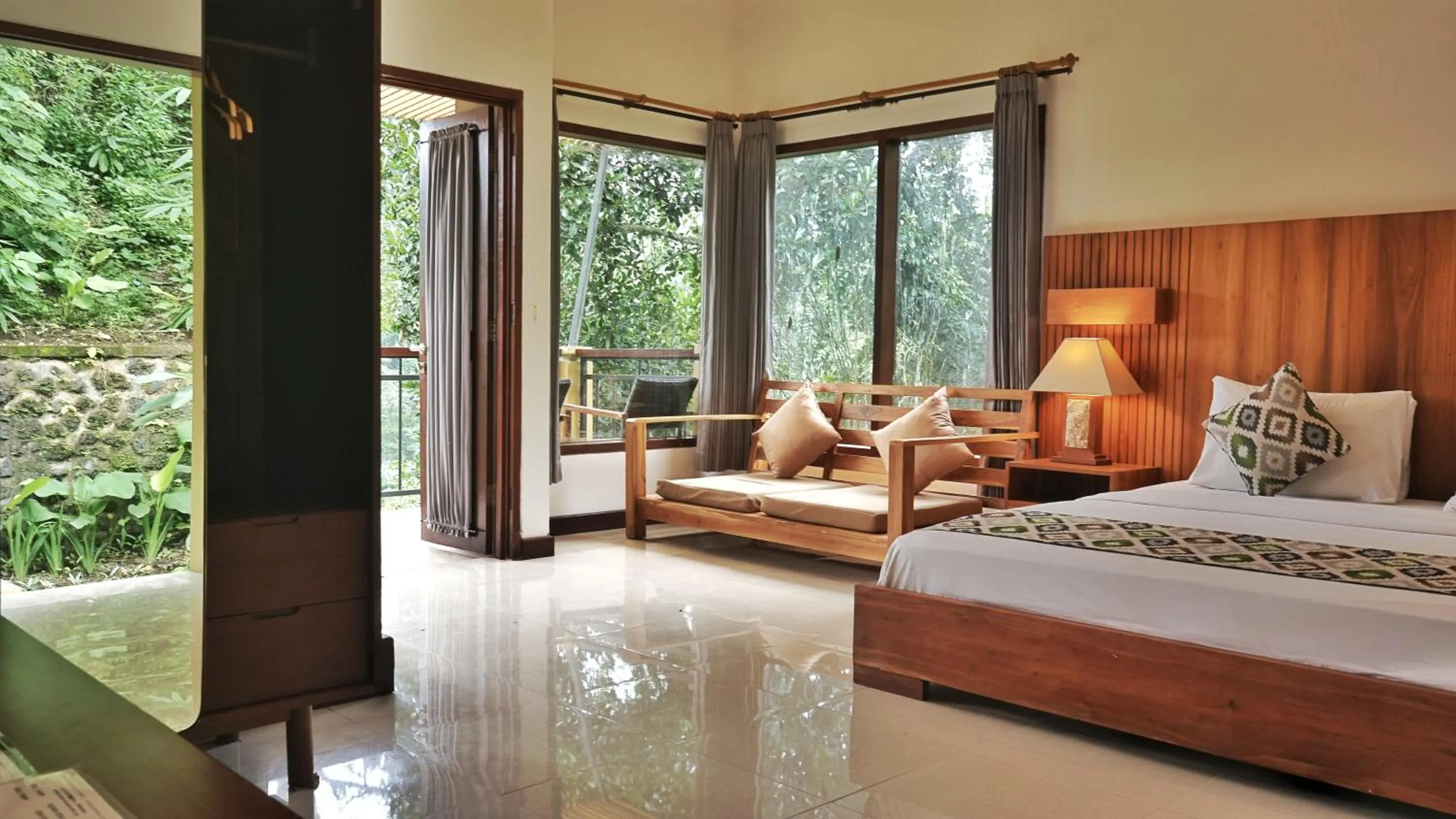 Photo of the whole room in Beji Ubud Resort