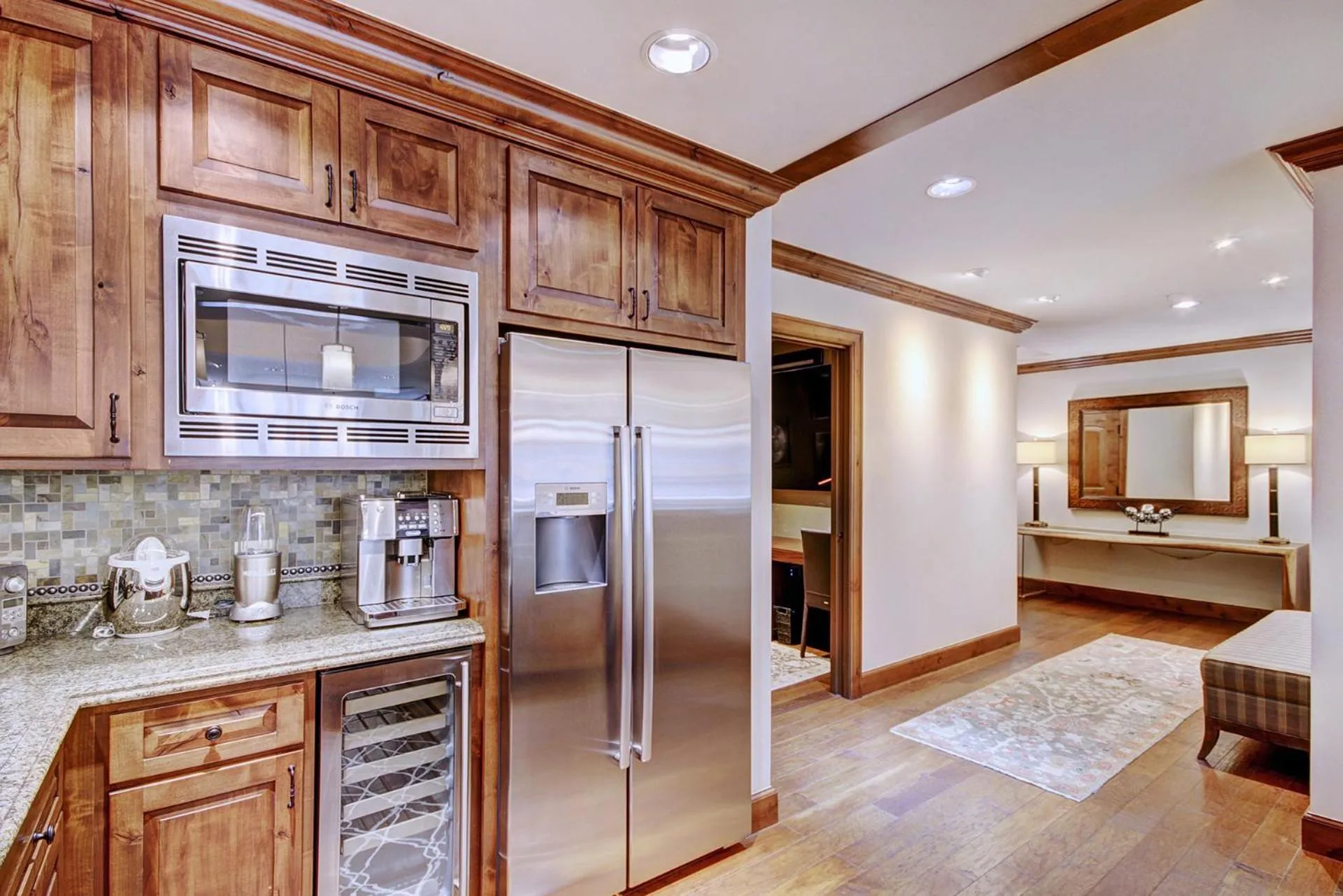 Kitchen or kitchenette in Legendary Lodging at the Ritz Carlton Residences Vail, A Vail Resorts Property
