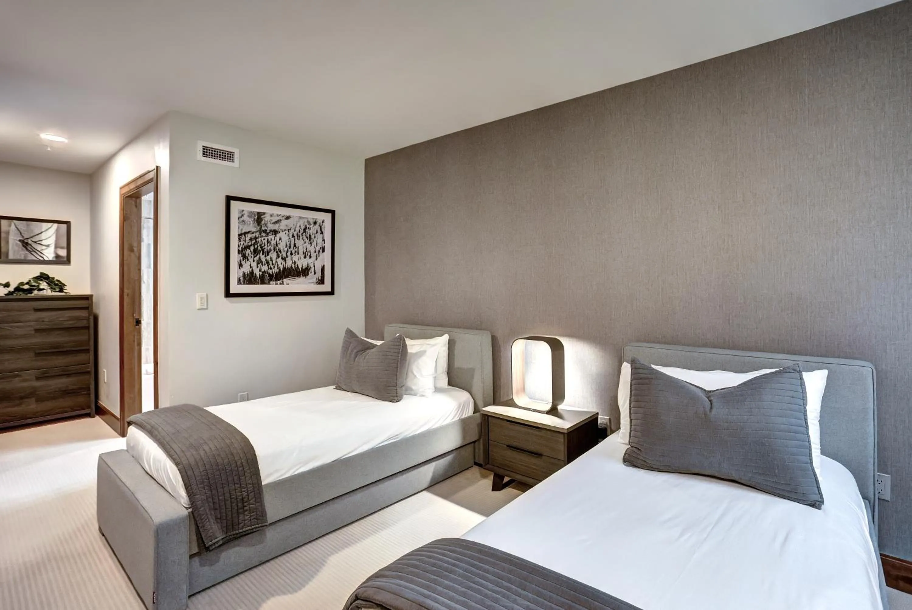 Bed in Legendary Lodging at the Ritz Carlton Residences Vail, A Vail Resorts Property