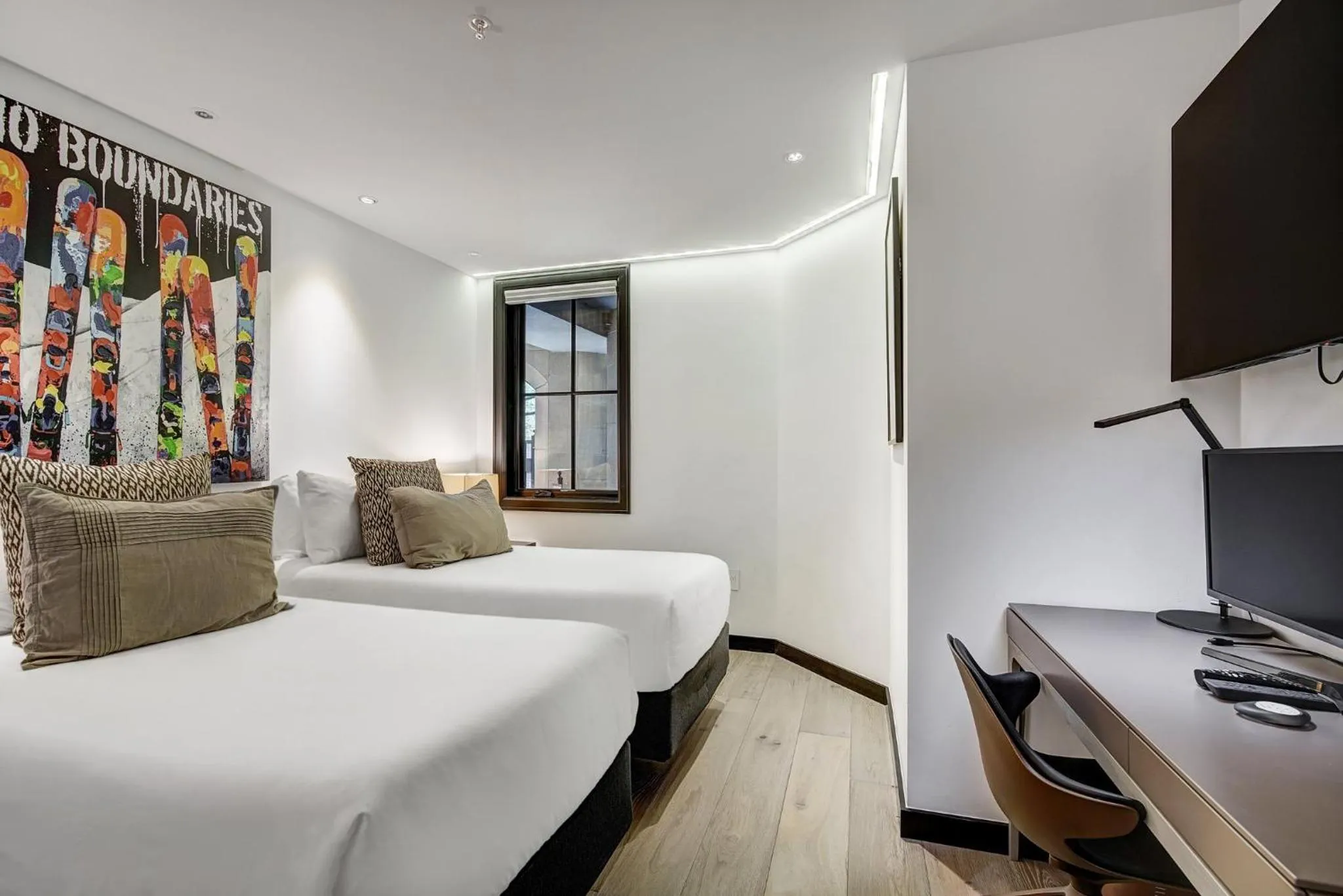 Bedroom, Bed in Legendary Lodging at the Ritz Carlton Residences Vail, A Vail Resorts Property