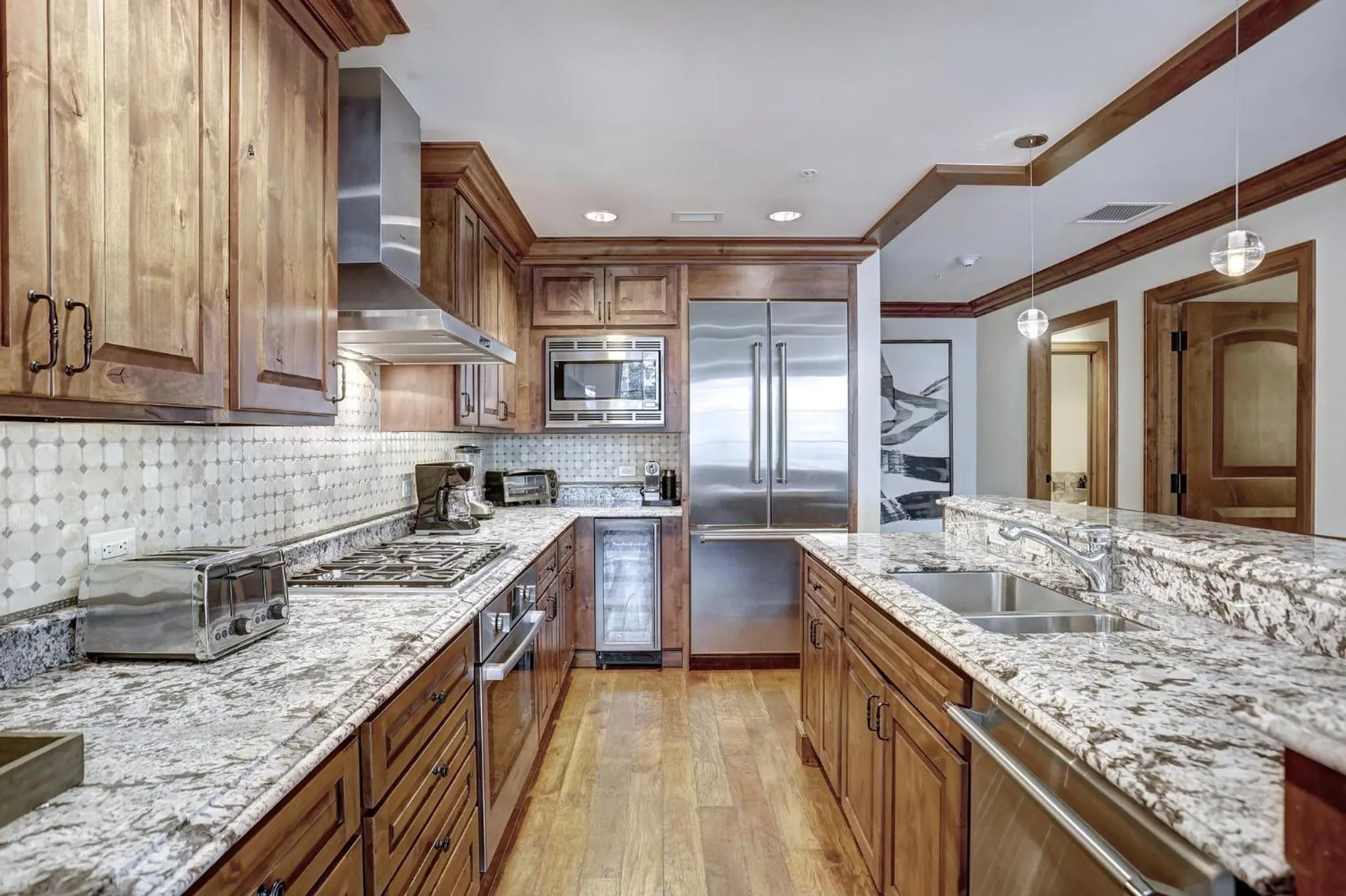 Kitchen or kitchenette in Legendary Lodging at the Ritz Carlton Residences Vail, A Vail Resorts Property