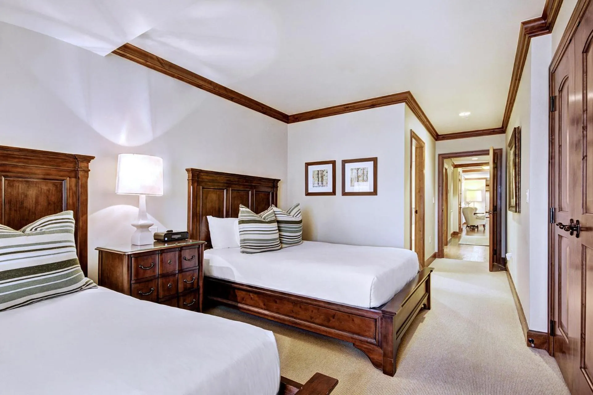 Bed in Legendary Lodging at the Ritz Carlton Residences Vail, A Vail Resorts Property