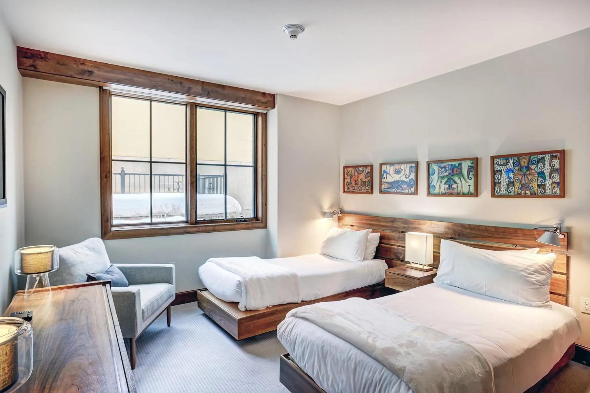Bedroom, Bed in Legendary Lodging at the Ritz Carlton Residences Vail, A Vail Resorts Property