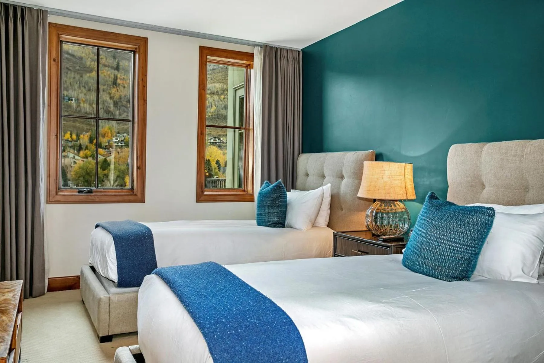 Bed in Legendary Lodging at the Ritz Carlton Residences Vail, A Vail Resorts Property