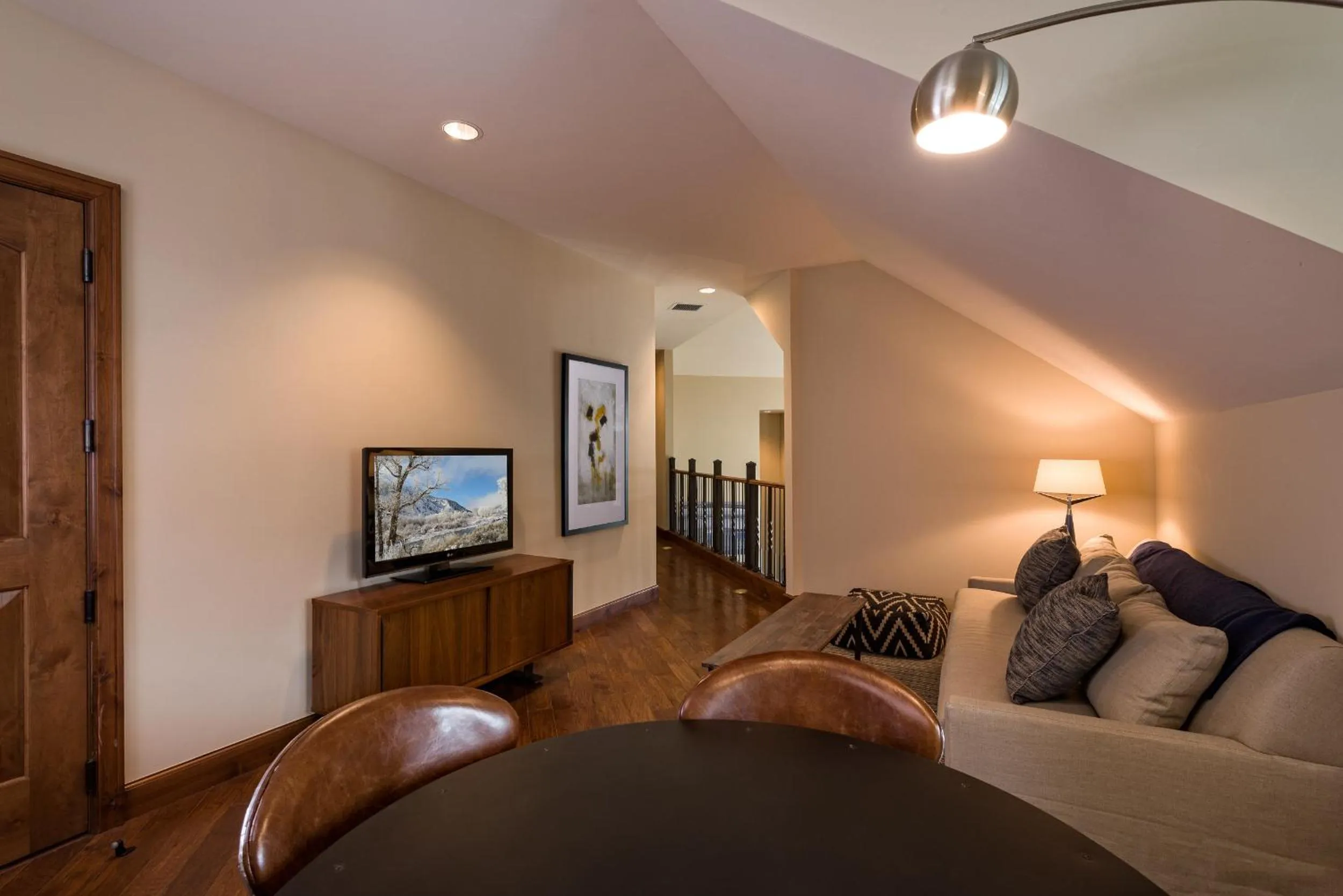 Living room in Legendary Lodging at the Ritz Carlton Residences Vail, A Vail Resorts Property