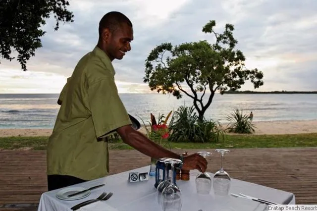 Staff in Eratap Beach Resort