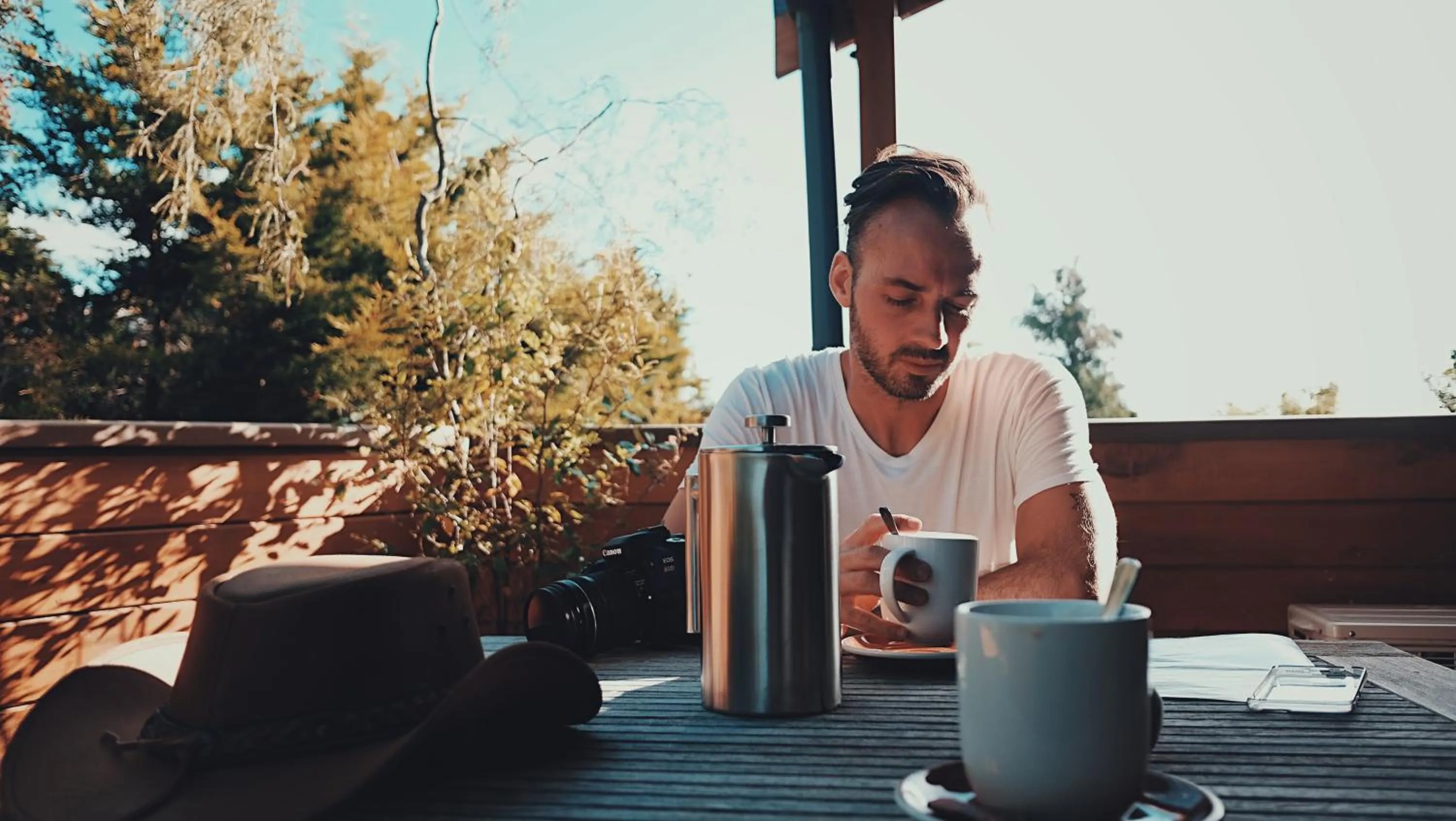 Coffee/tea facilities in The Powderhorn Chateau