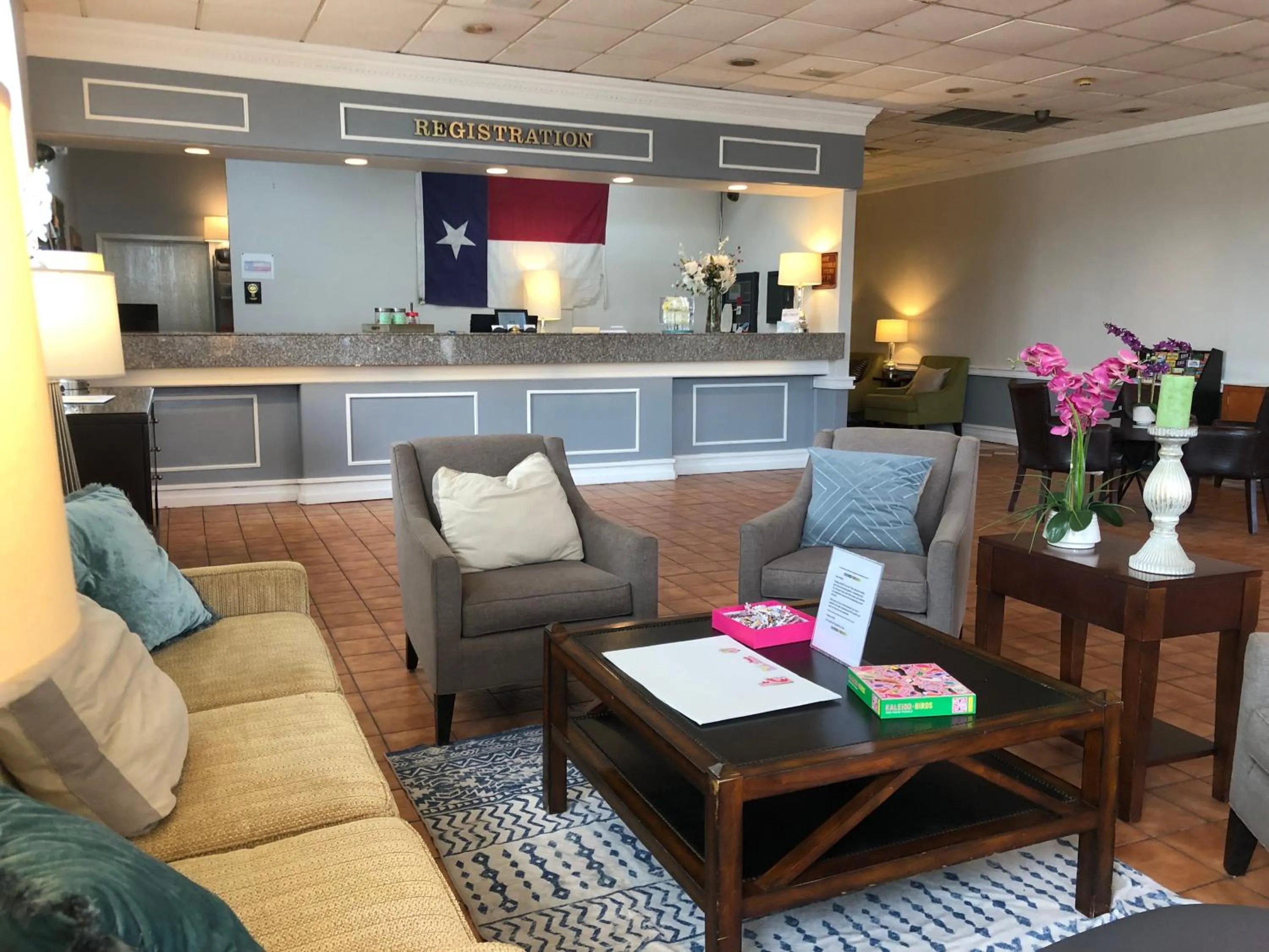Lobby or reception in The Grand Hotel Spindletop